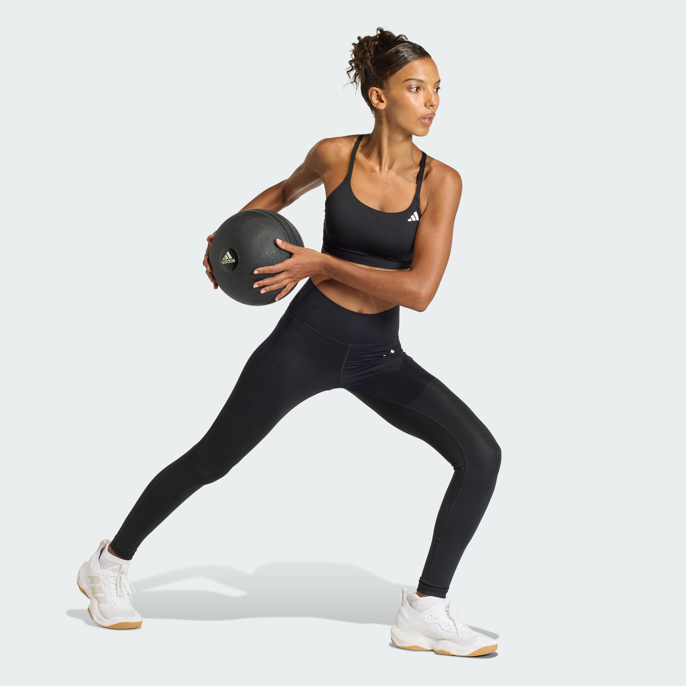 Top Deportivo adidas Optime Essentials Workout de Soporte Ligero Mujer — imagen 6