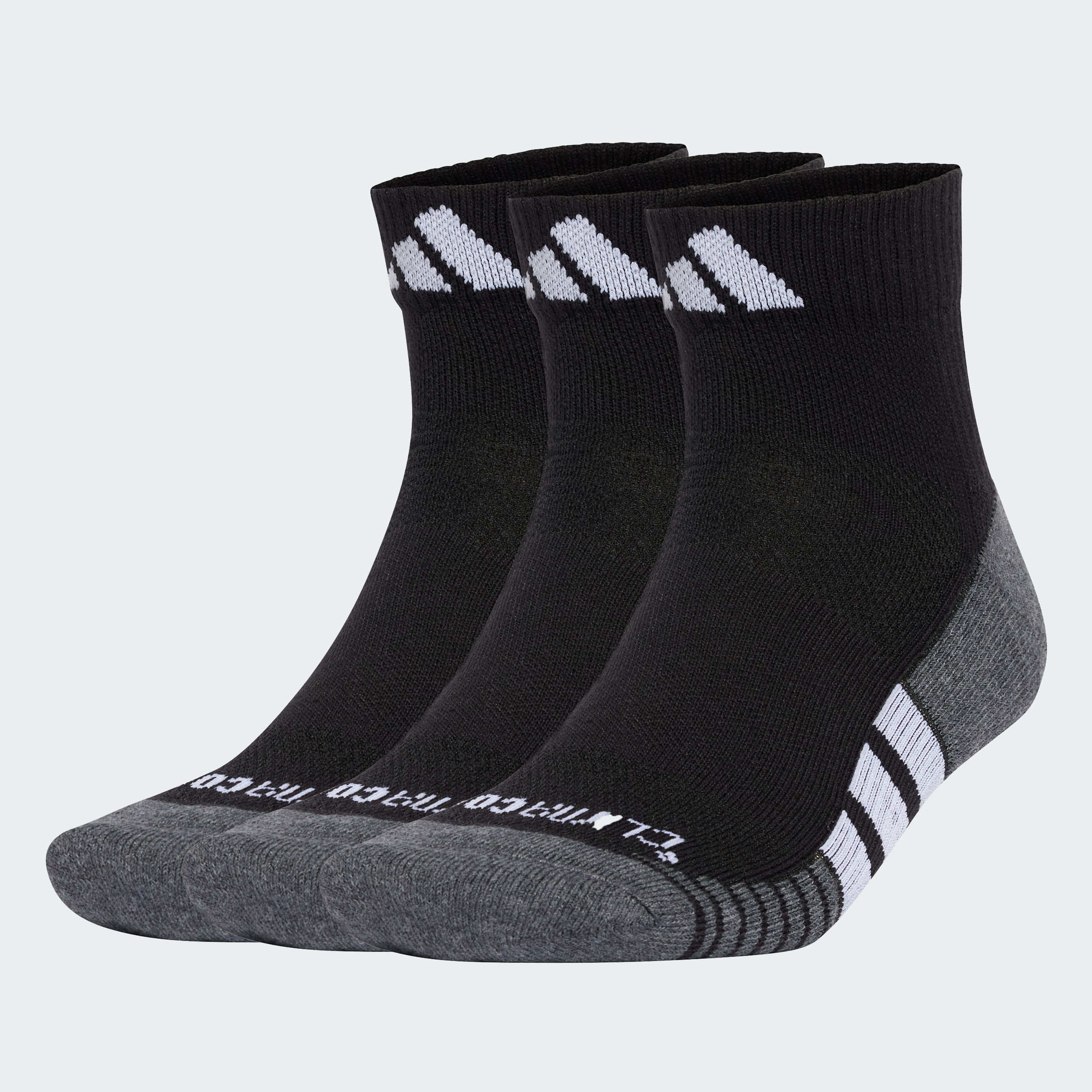 Medias adidas al Tobillo Performance CLIMACOOL con Amortiguación, Paquete de 3 Pares Unisex — imagen 2