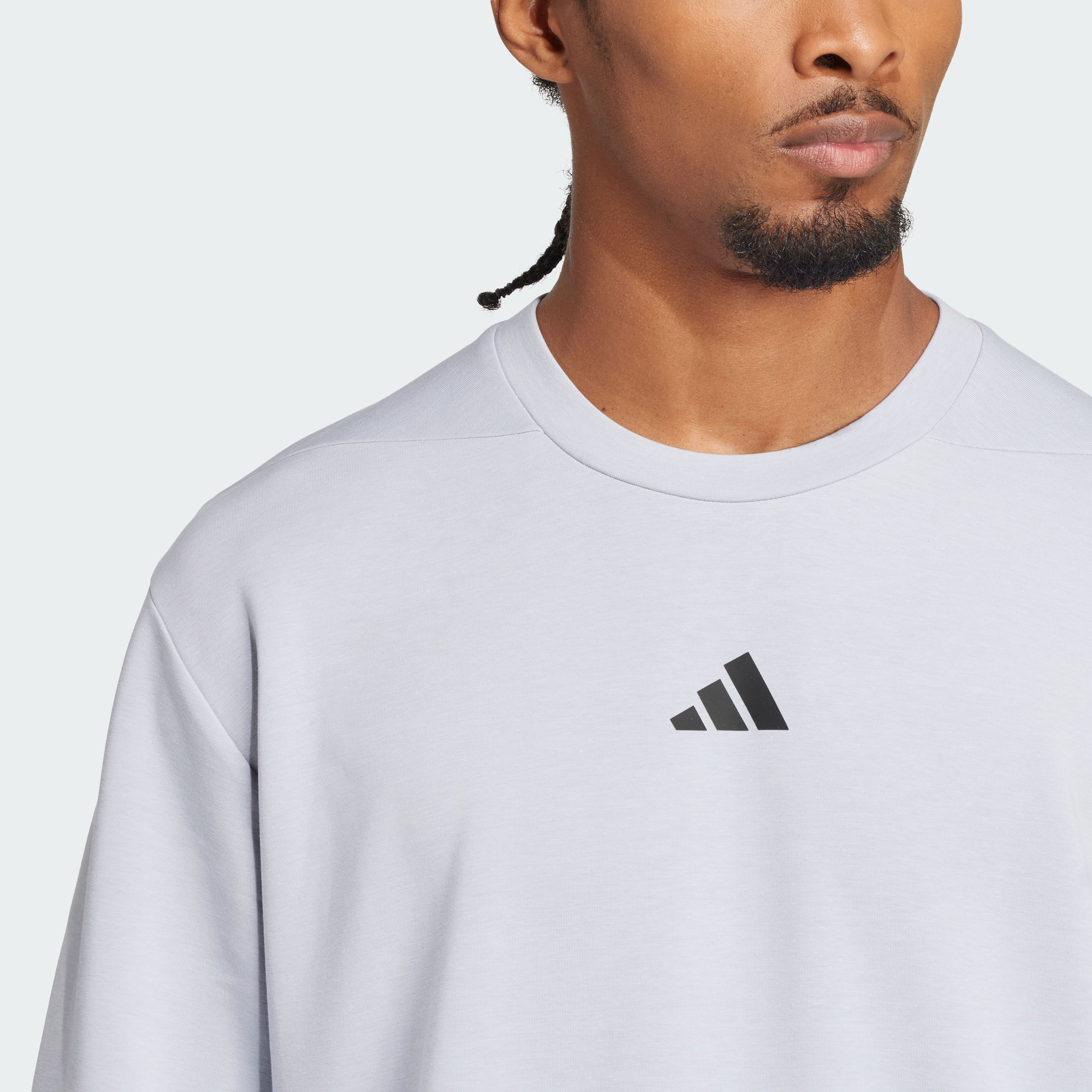 Buzos adidas Buzo Designed for Training Cuello Redondo Hombre — imagen 4