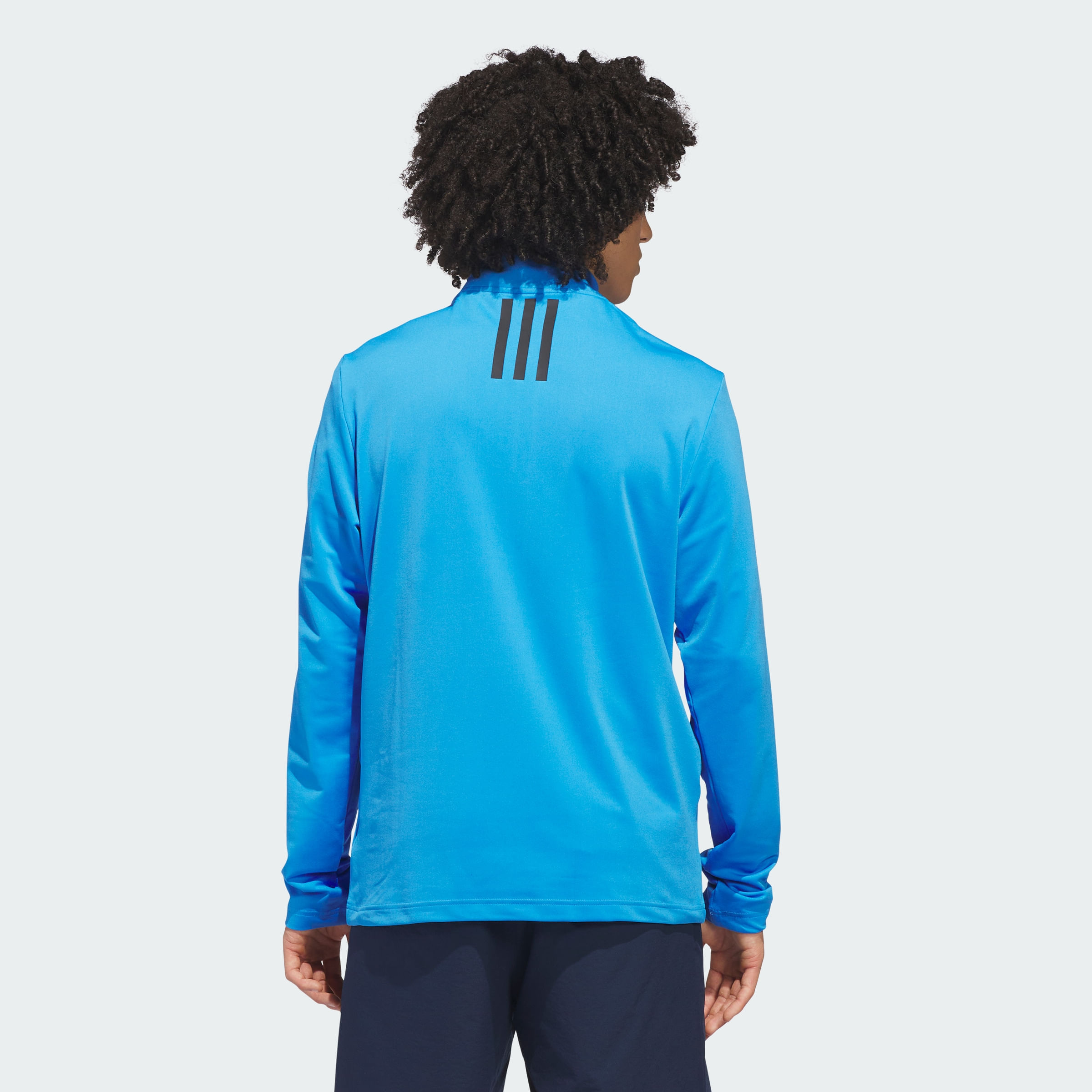 Buzo adidas Performance 3 Tiras con Cierre Corto Hombre — imagen 3