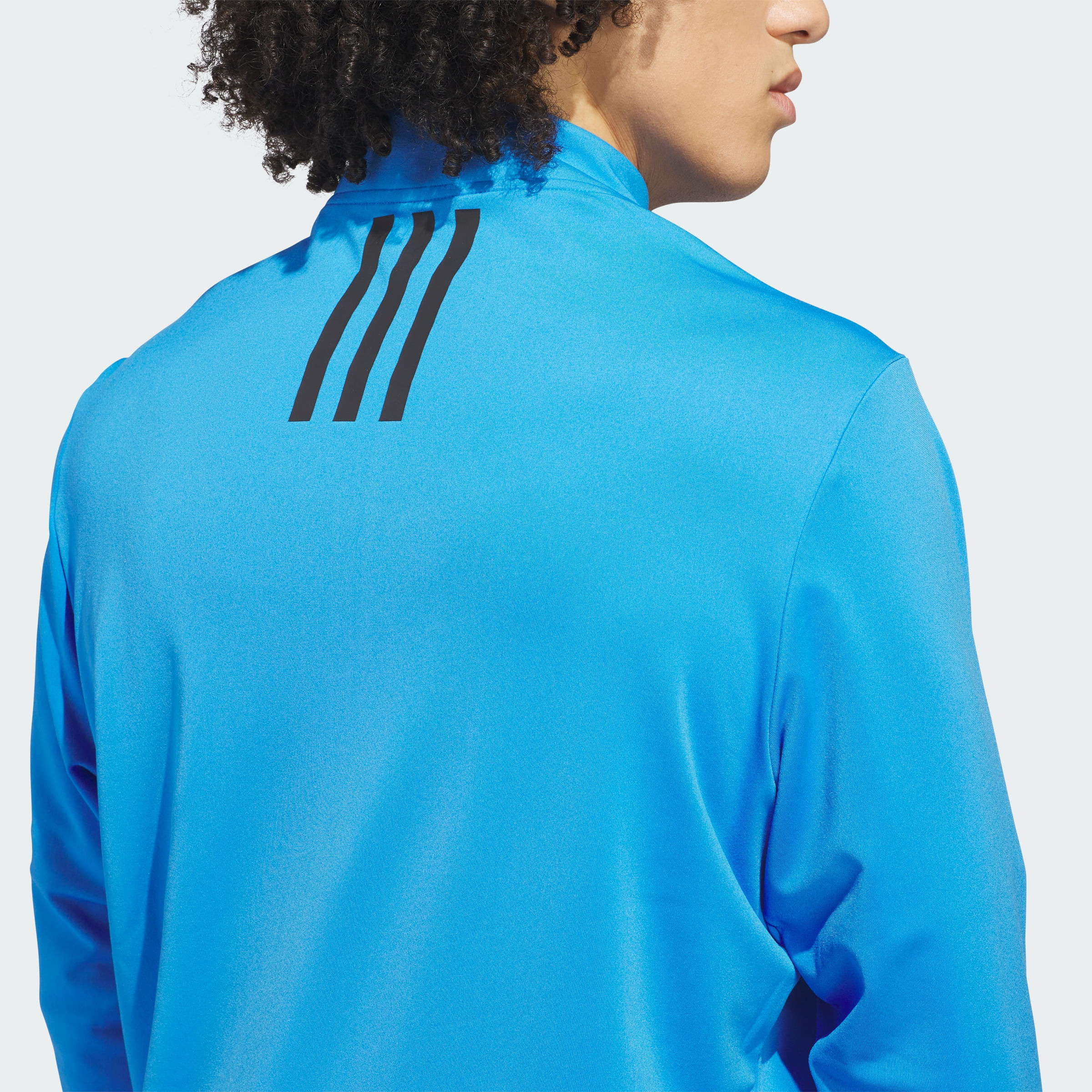 Buzo adidas Performance 3 Tiras con Cierre Corto Hombre — imagen 5