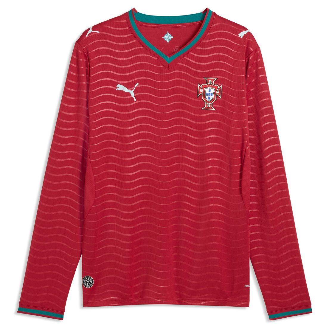 Camiseta Puma Titular Portugal 2026 Mangas Largas De Hombre
