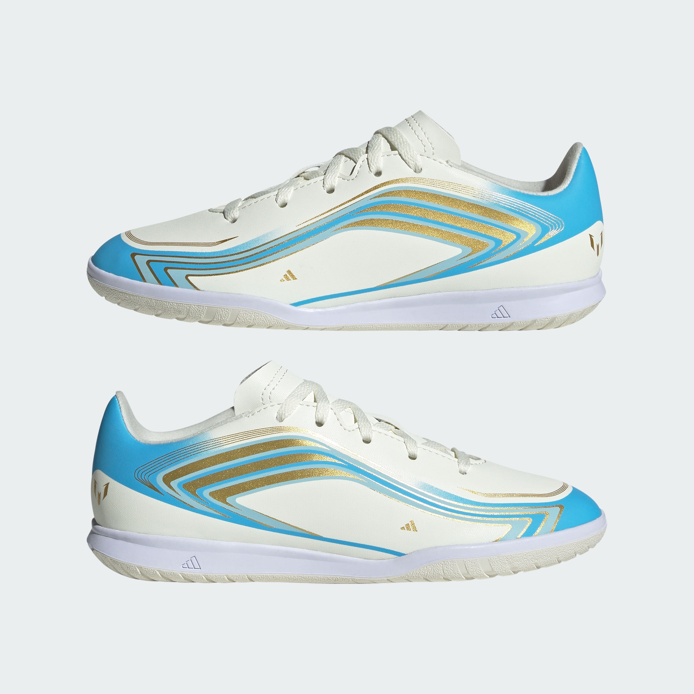 Botines adidas F50 Club Messi Cancha Cubierta Niños — imagen 8