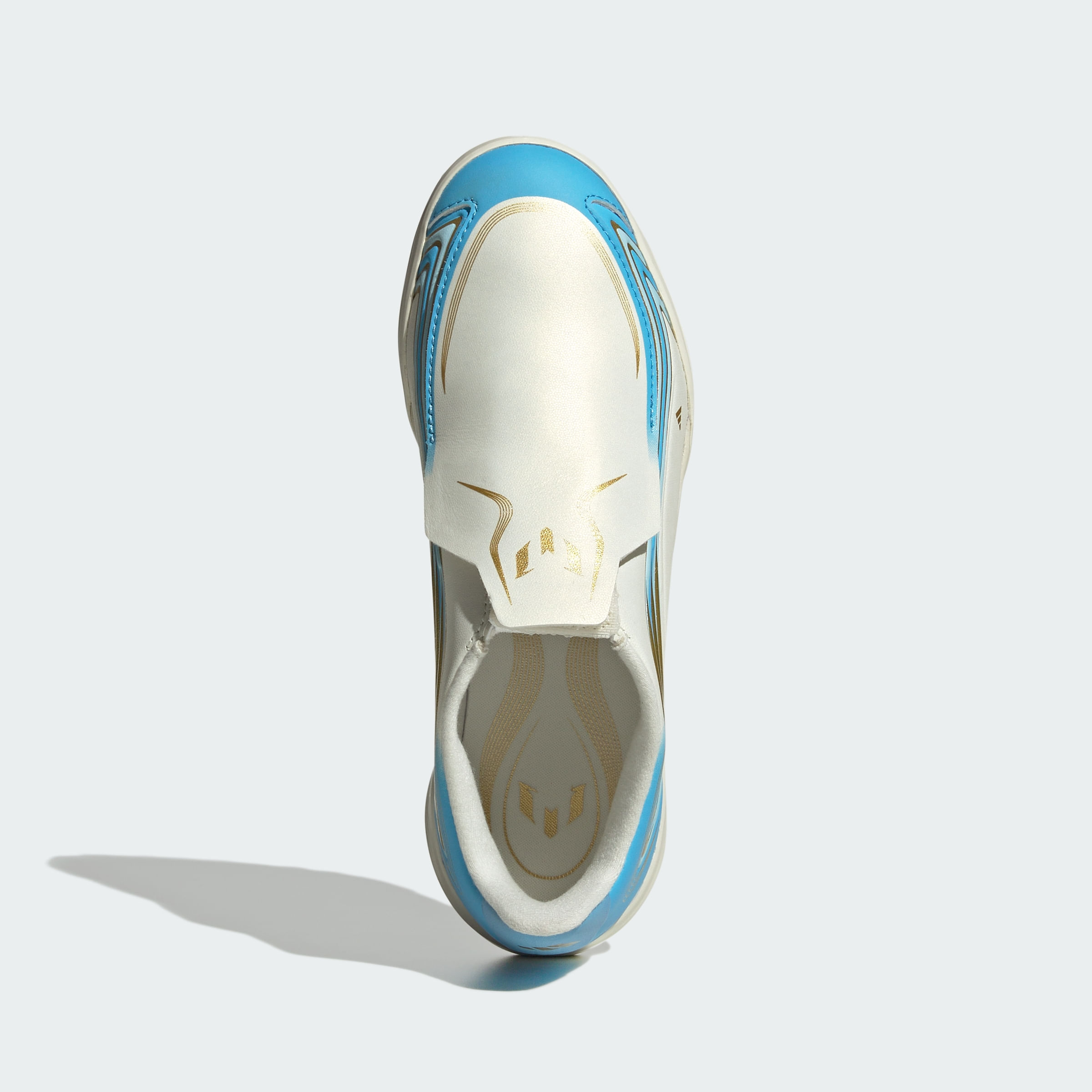 Botines adidas F50 MESSI LEAGUE Sin Cordones Pasto Artificial para Niños — imagen 4