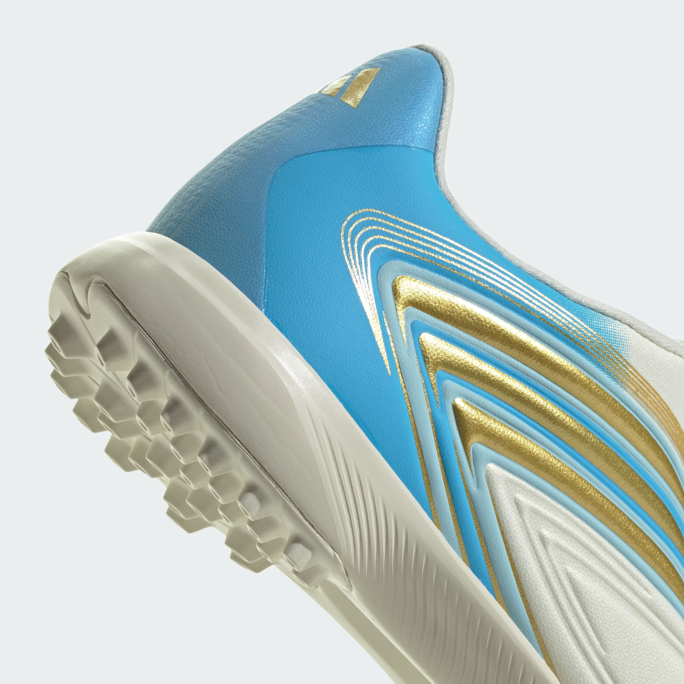 Botines adidas F50 MESSI LEAGUE Sin Cordones Pasto Artificial para Niños — imagen 6