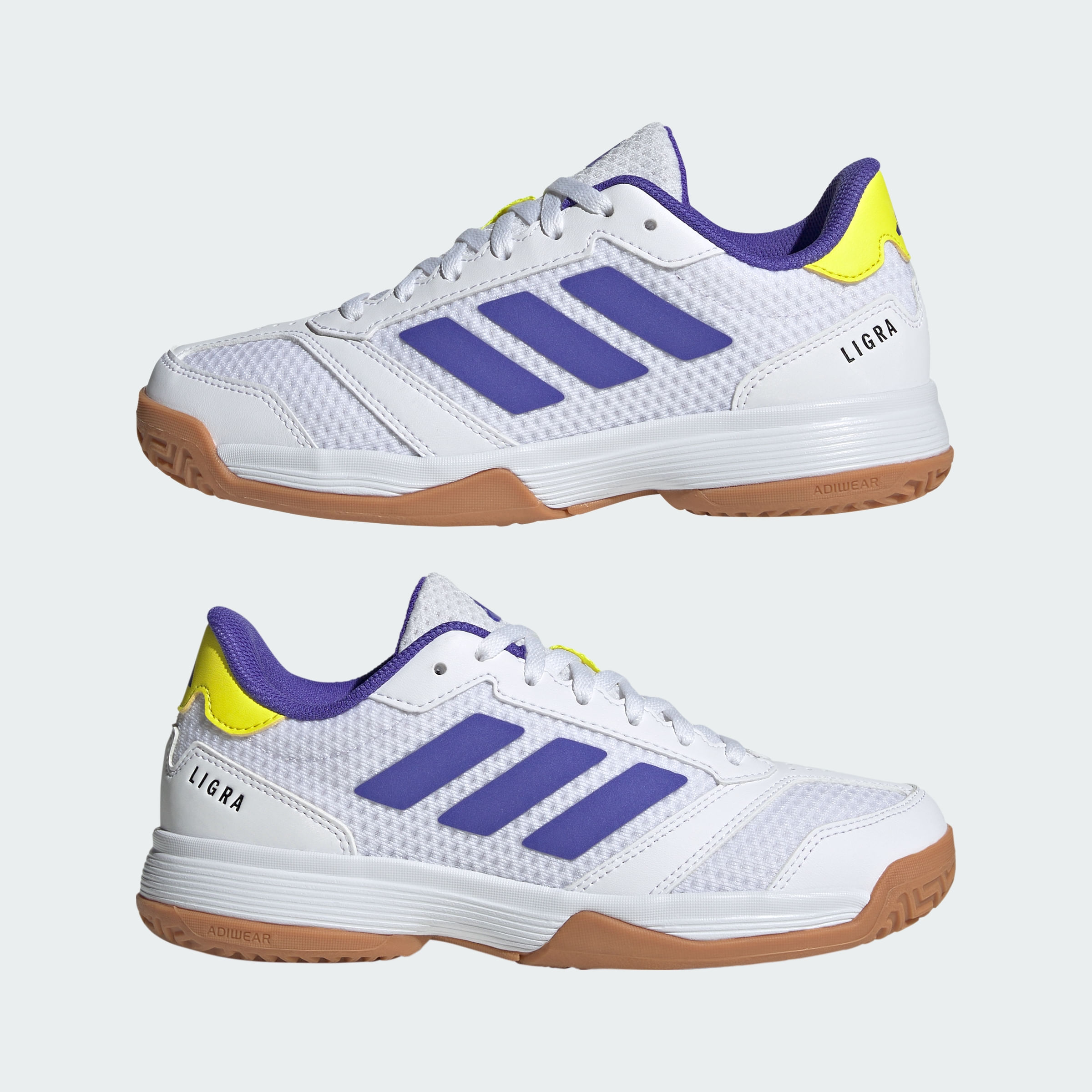 Zapatillas adidas Ligra 8 para Cancha Cubierta Niños — imagen 8