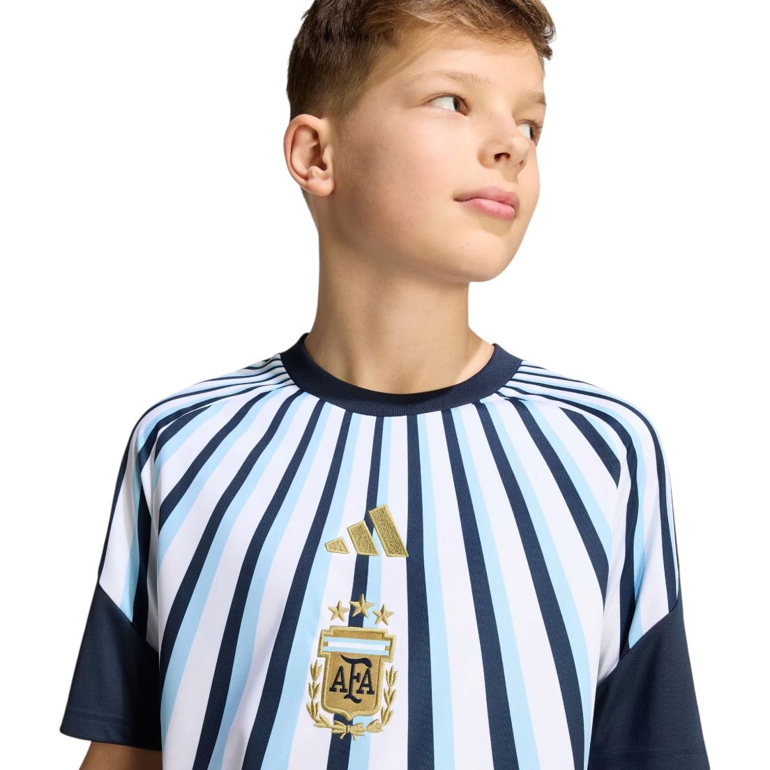 Camiseta adidas Pre Match Selección Argentina 26 De Niños — imagen 5