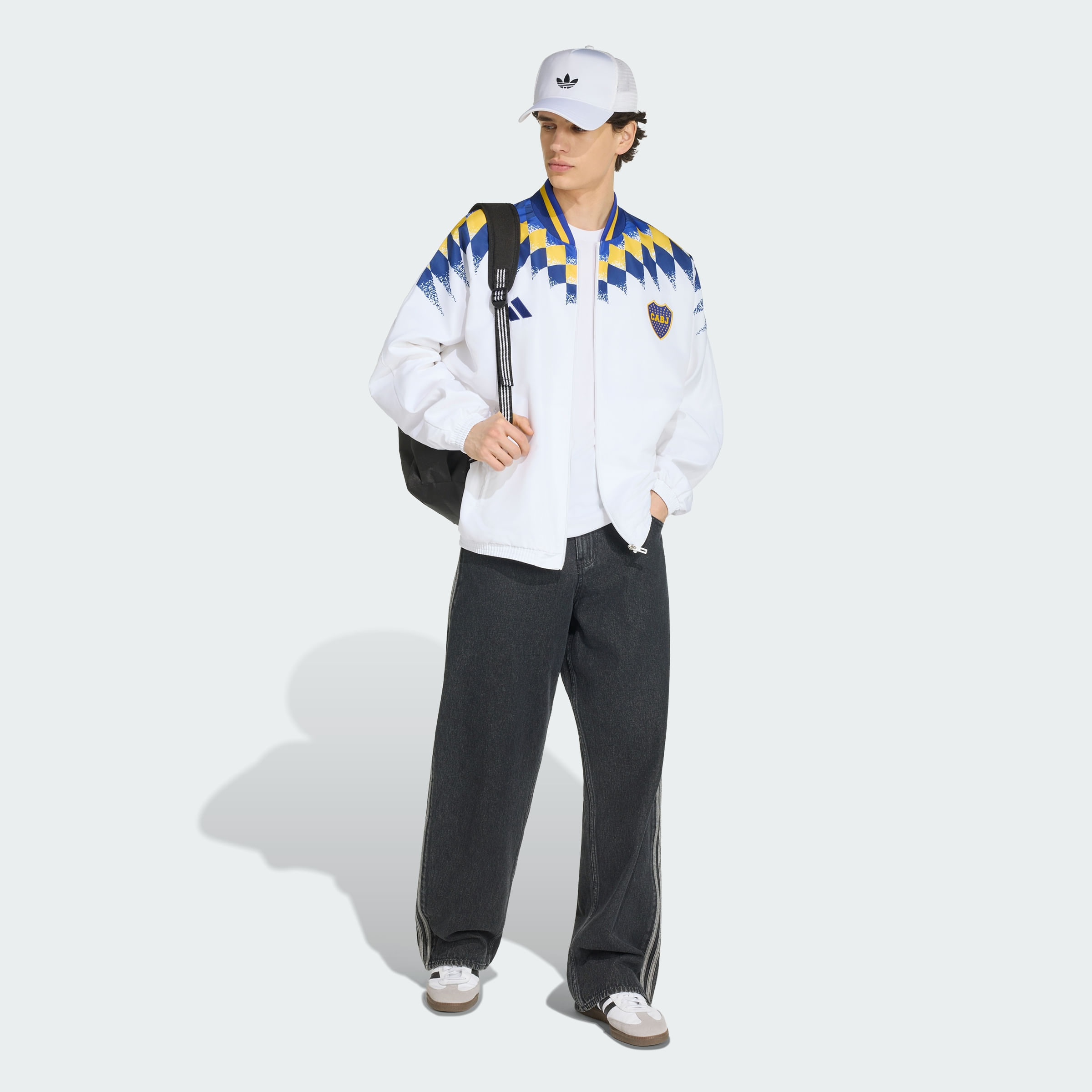 Campera adidas Deportiva Boca Juniors Stadium Hombre — imagen 6