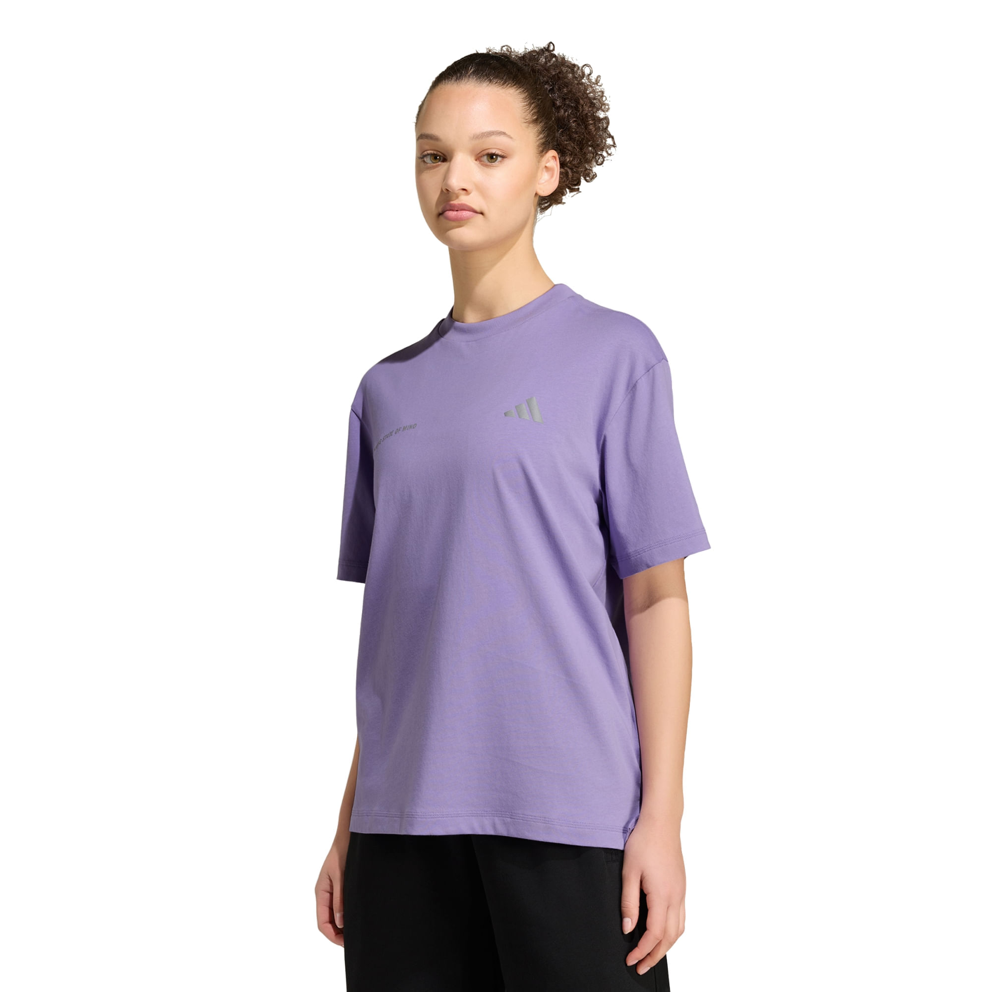 Remera Mangas cortas adidas Adi365 Running Community Culture Mujer — imagen 2