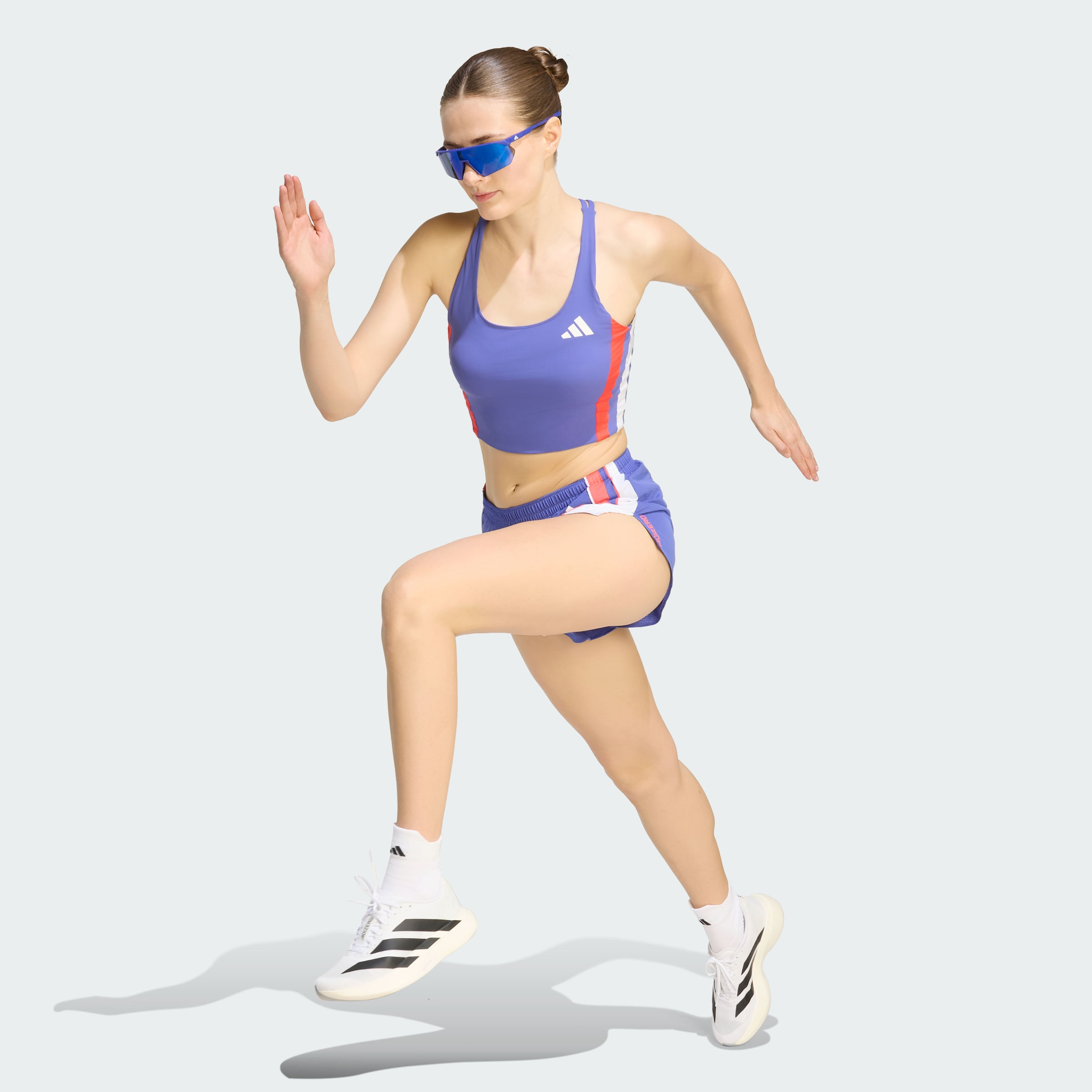 Remera corta adidas Running Adizero Archive Mujer — imagen 7