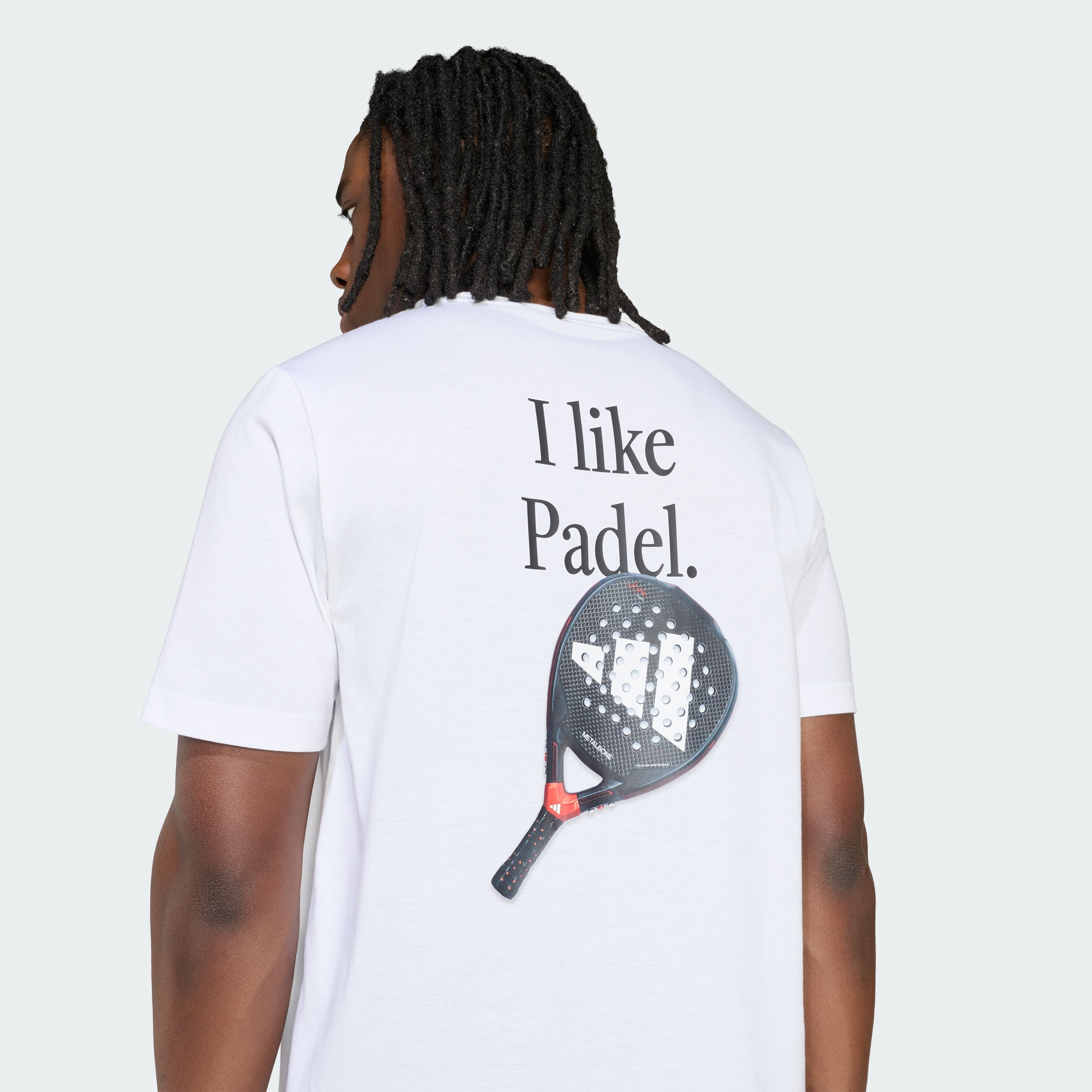 Remera estampadas adidas GRAPHIC PADEL CATEGORY Hombre — imagen 5