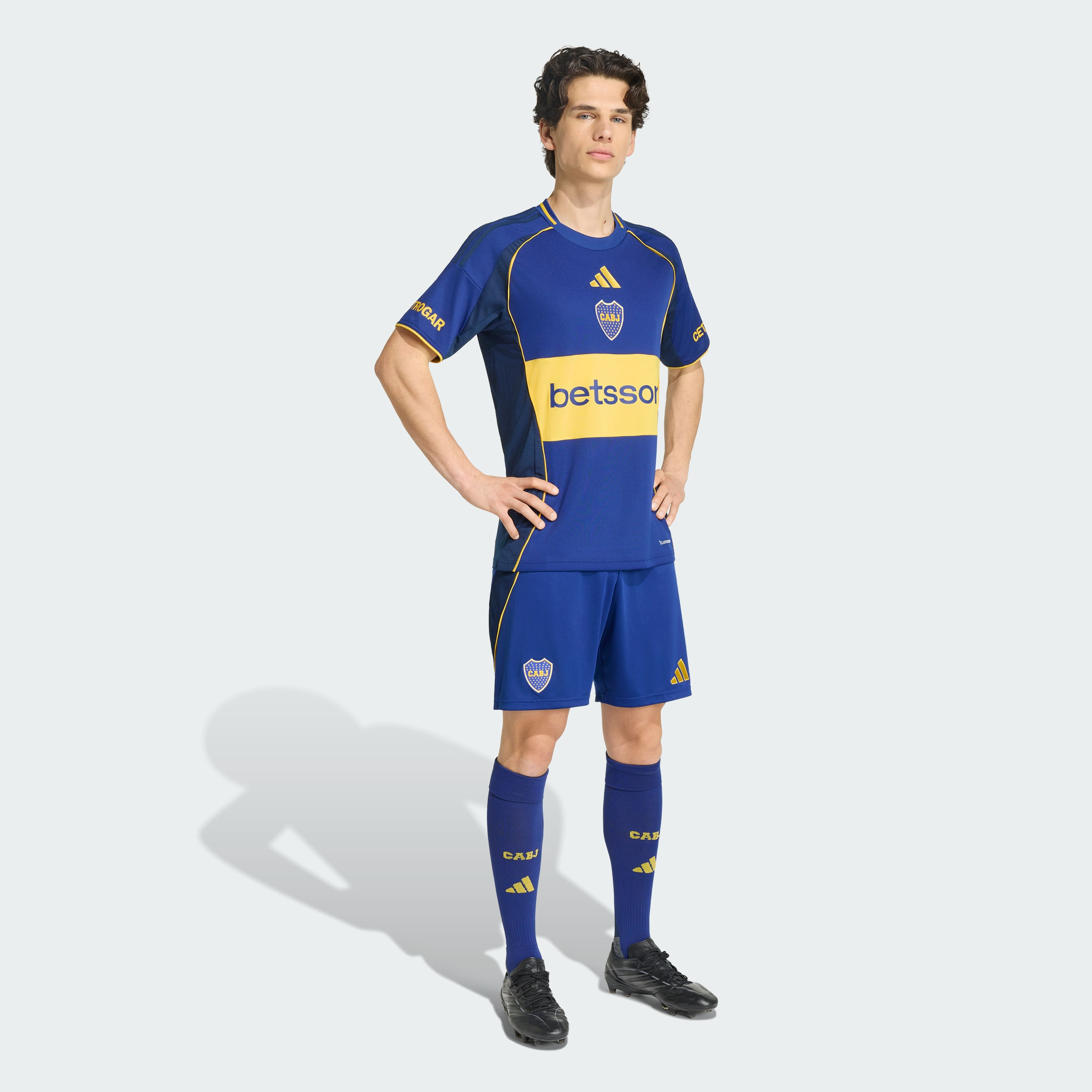 Camiseta adidas Boca Juniors 25 Aniversario Bicampeón América 2001 Hombre — imagen 5