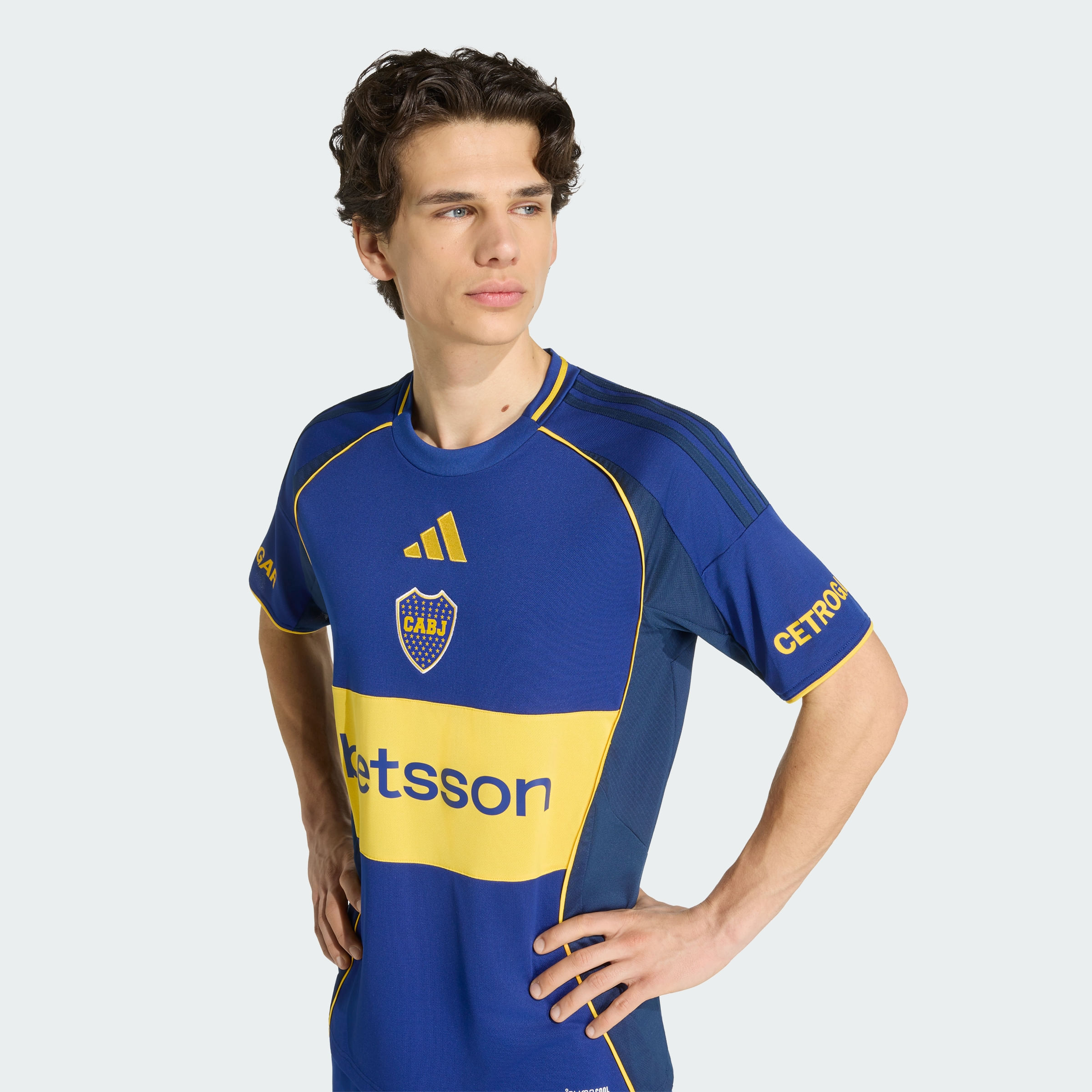 Camiseta adidas Boca Juniors 25 Aniversario Bicampeón América 2001 Hombre — imagen 6