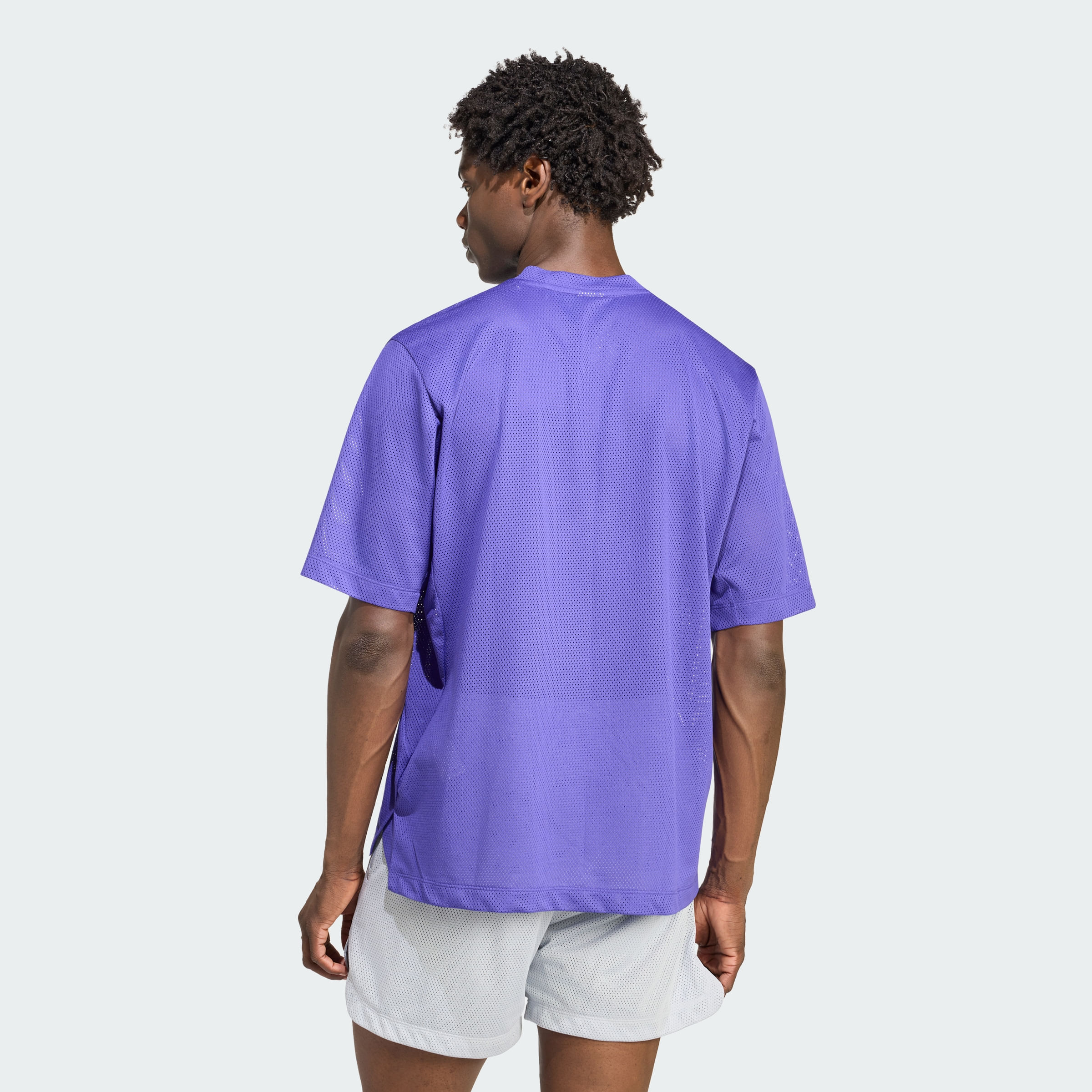 Remera Mangas cortas adidas de Entrenamiento D4T PrimeLift Essentials Malla Hombre — imagen 3