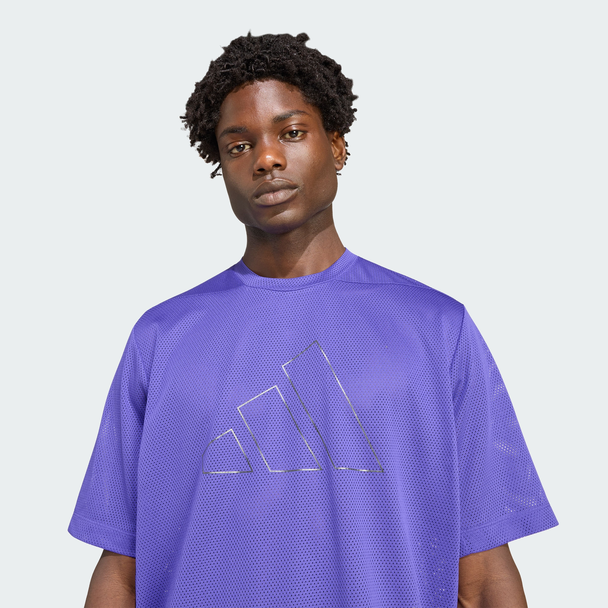 Remera Mangas cortas adidas de Entrenamiento D4T PrimeLift Essentials Malla Hombre — imagen 4