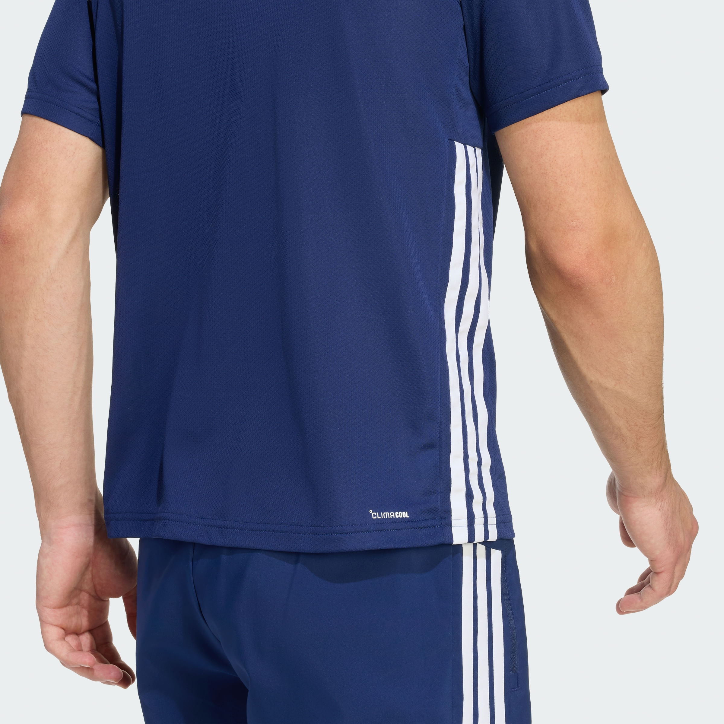 Remera Mangas cortas adidas Workout Essentials Base 3 Tiras Hombre — imagen 5