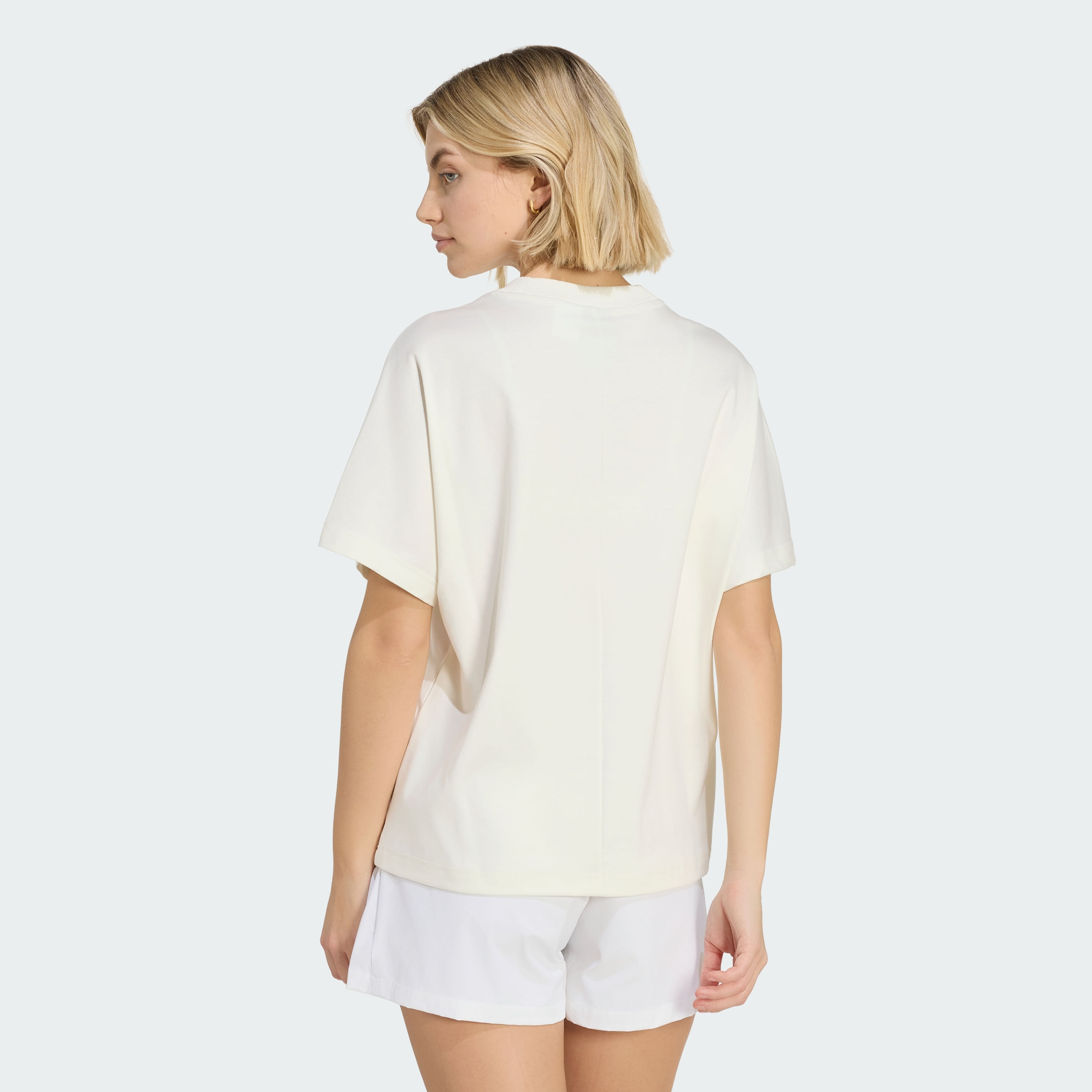 Remera Mangas cortas adidas Holgada Soft Lux Mujer — imagen 3