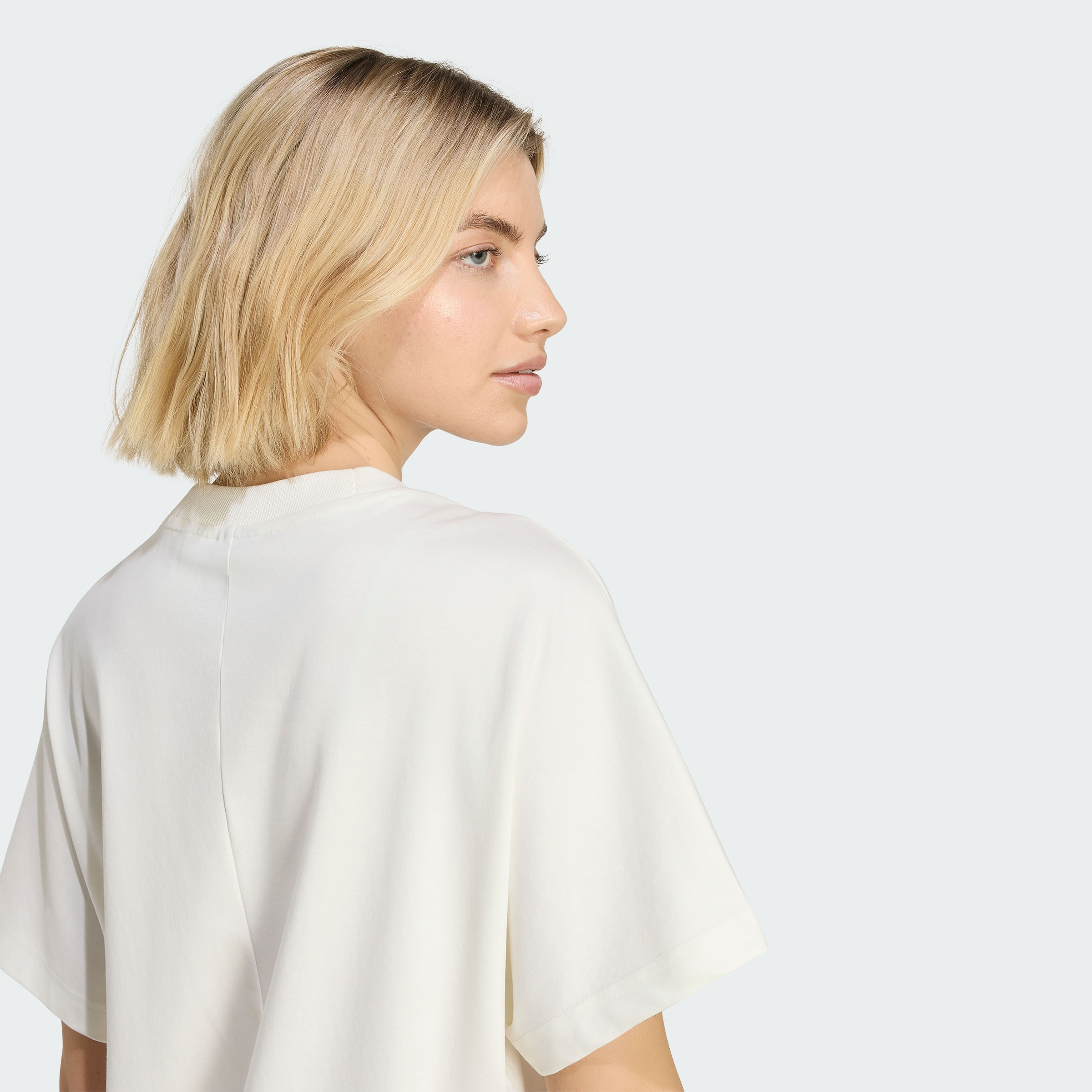 Remera Mangas cortas adidas Holgada Soft Lux Mujer — imagen 5