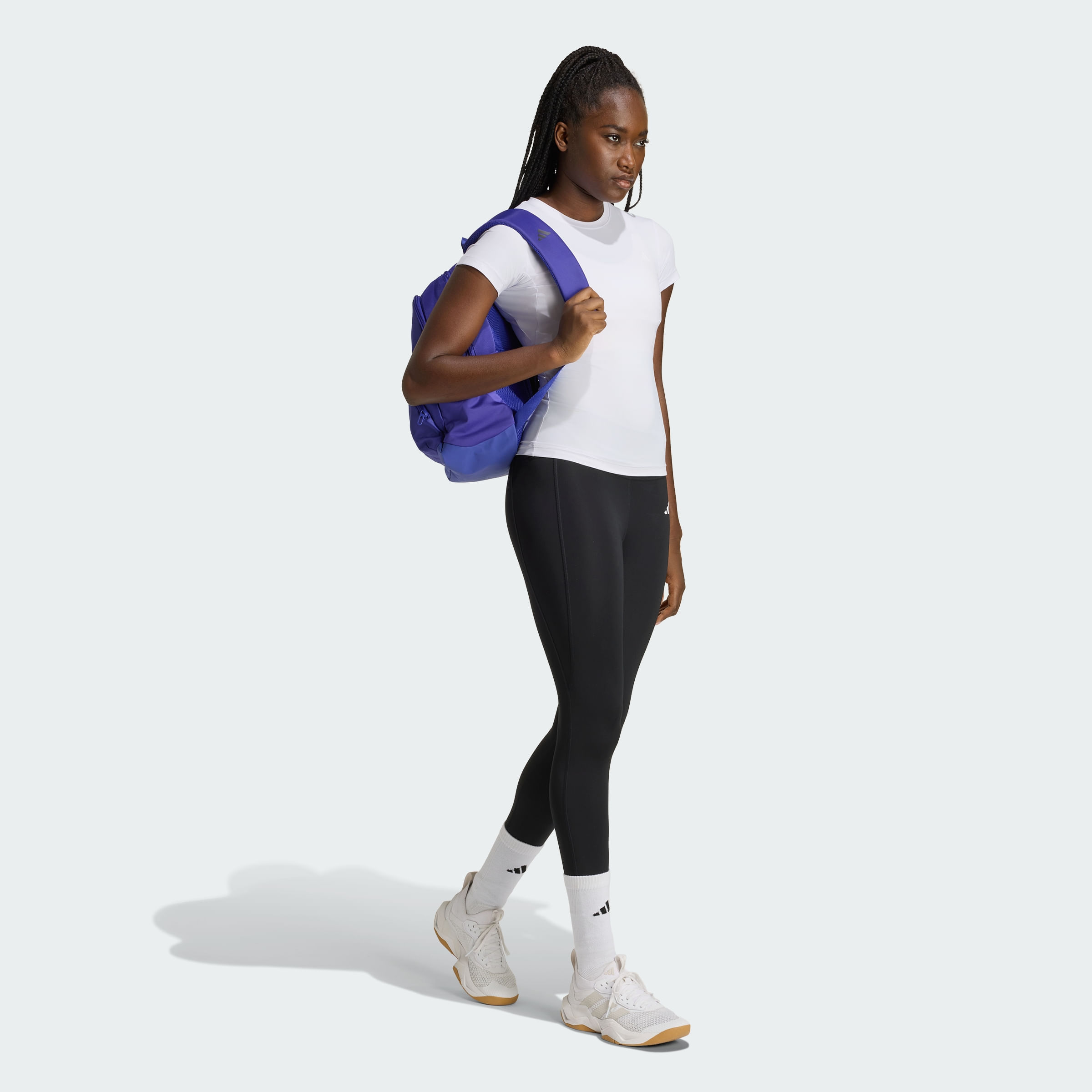 Remera Mangas cortas adidas de Entrenamiento PrimeLift Essentials Contour Mujer — imagen 4