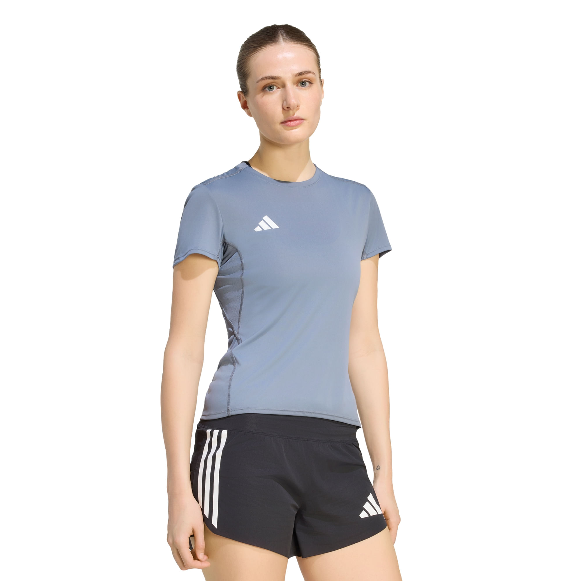 Remera Mangas cortas adidas de Running Adizero Essentials Mujer — imagen 2