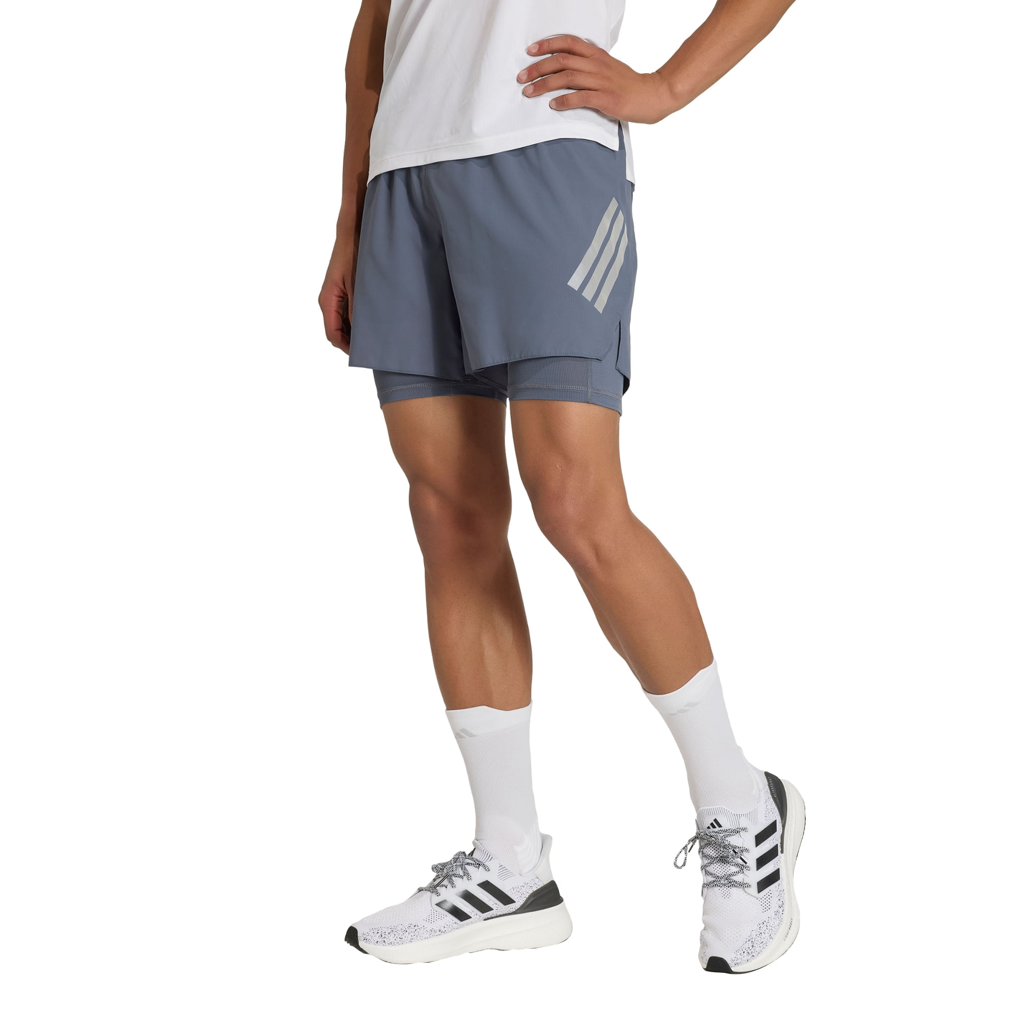 Short adidas adi365 FORMOTION 2 en 1 Hombre — imagen 2