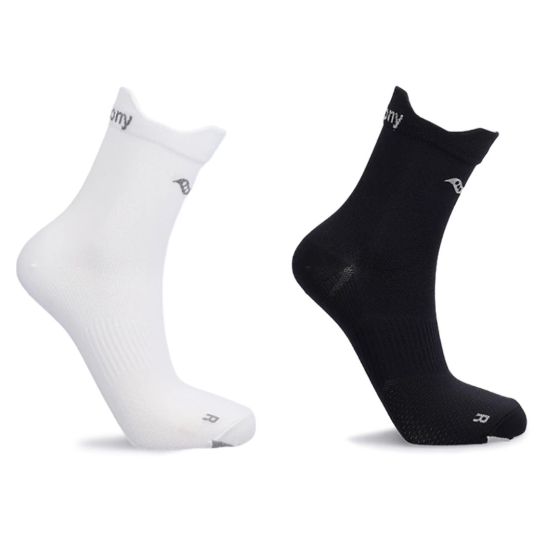 Medias Saucony Elite Mid Crew Pack x2 Unisex
