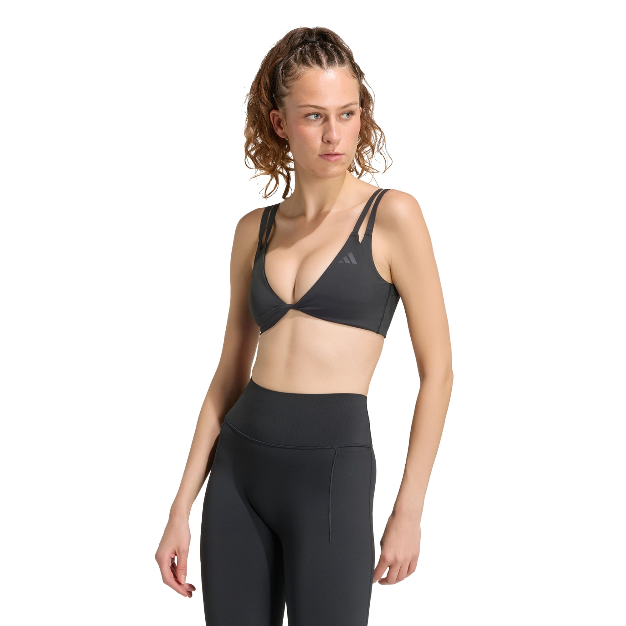 Top Deportivo adidas Reversible Optime Workout Twist Sujeción Ligera Mujer — imagen 3