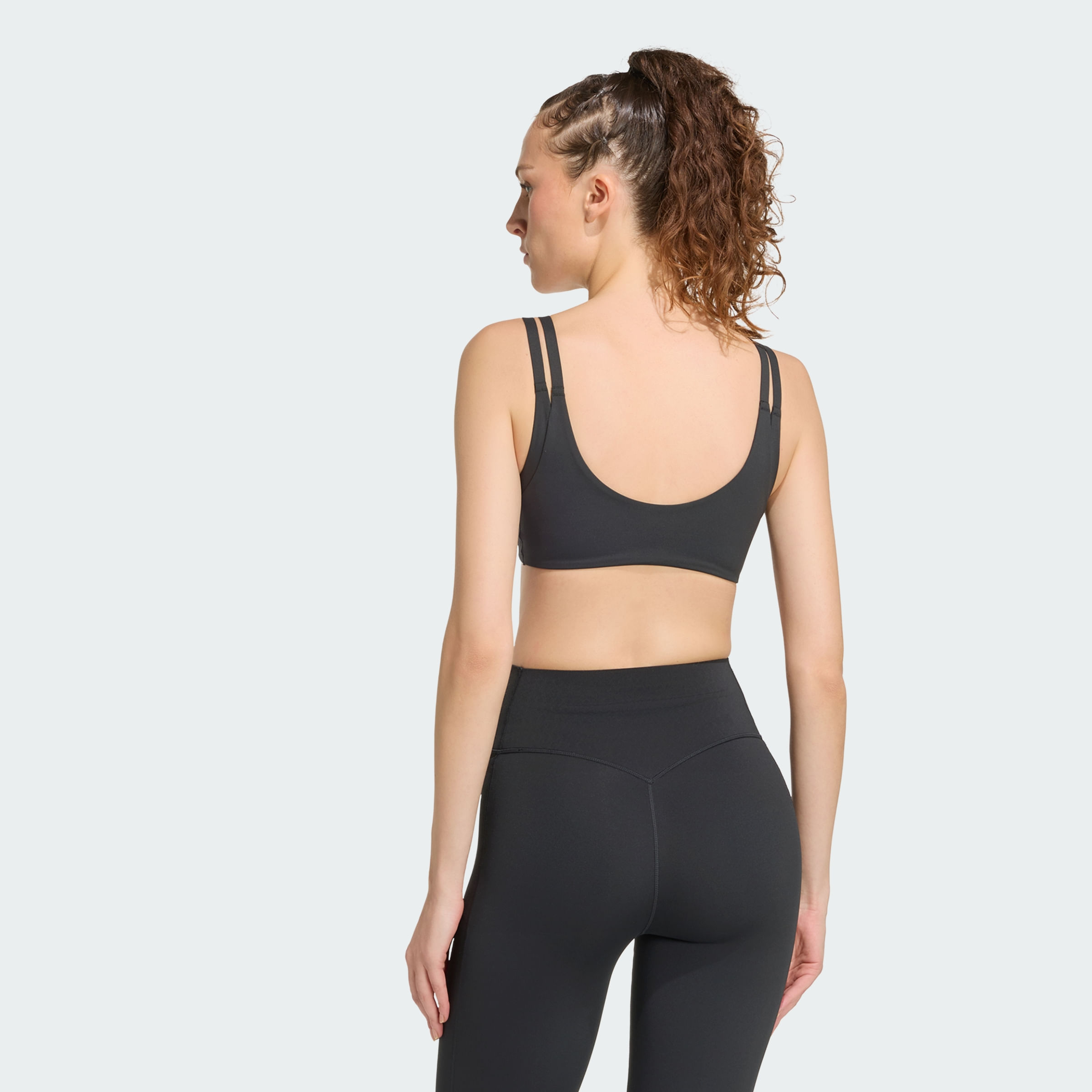 Top Deportivo adidas Reversible Optime Workout Twist Sujeción Ligera Mujer — imagen 4