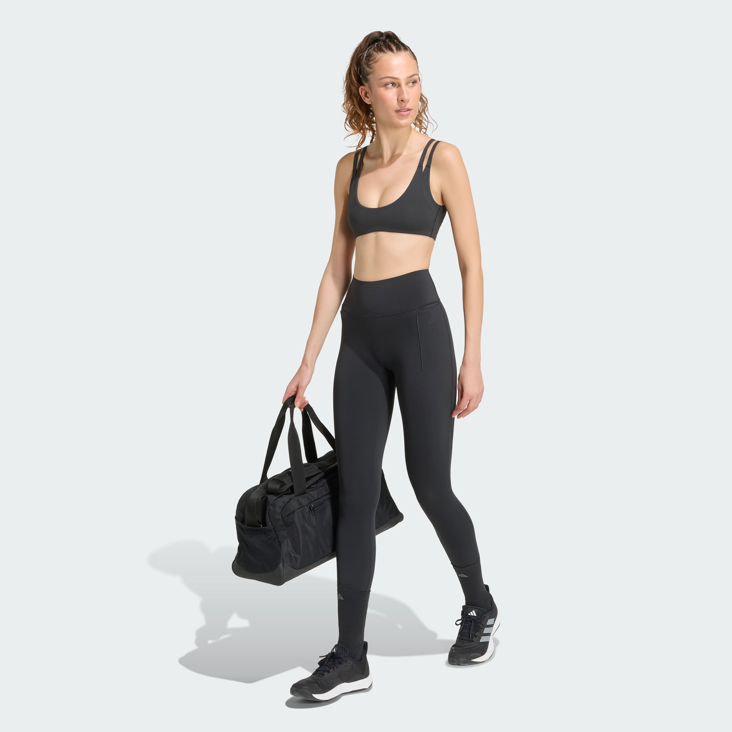 Top Deportivo adidas Reversible Optime Workout Twist Sujeción Ligera Mujer — imagen 5