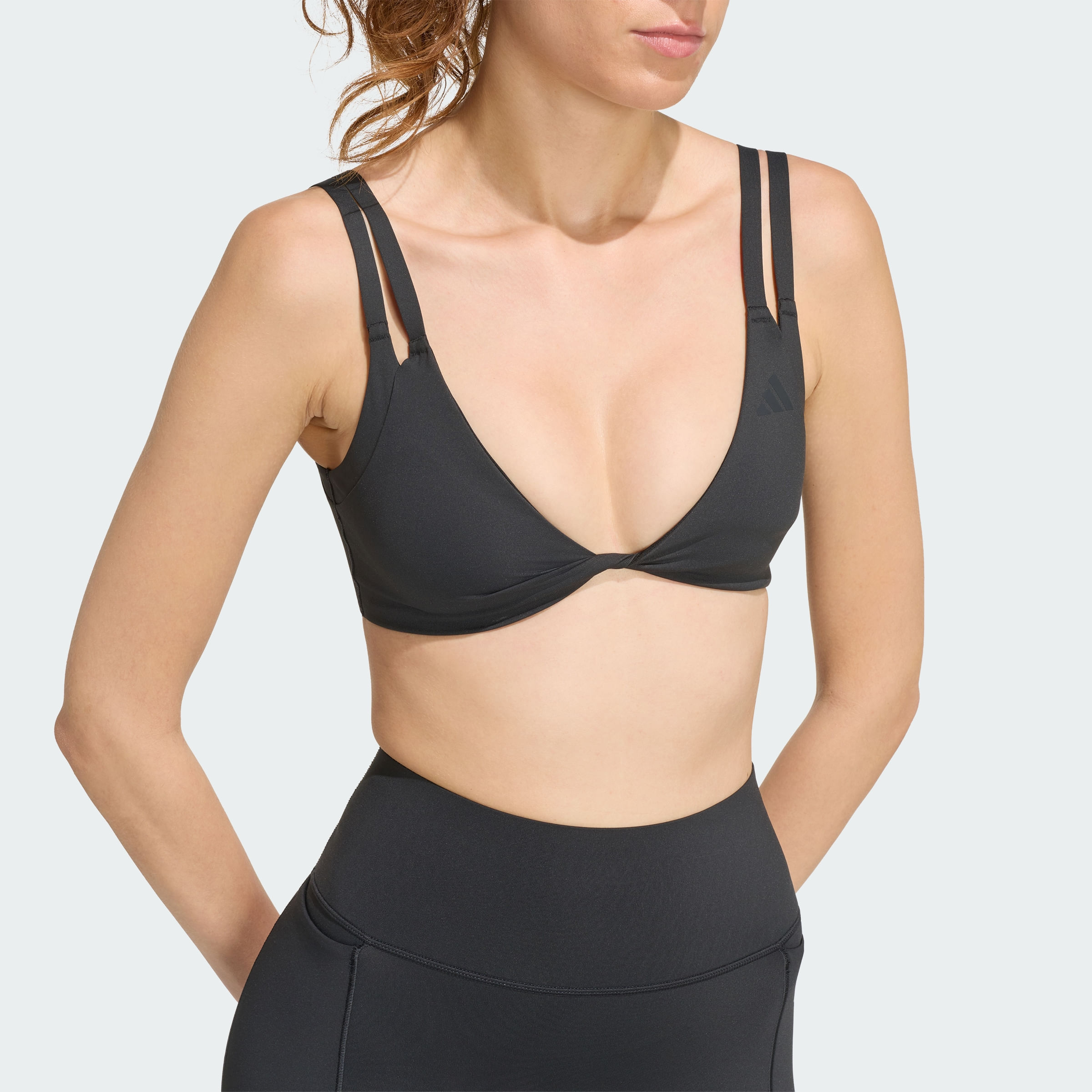Top Deportivo adidas Reversible Optime Workout Twist Sujeción Ligera Mujer — imagen 6