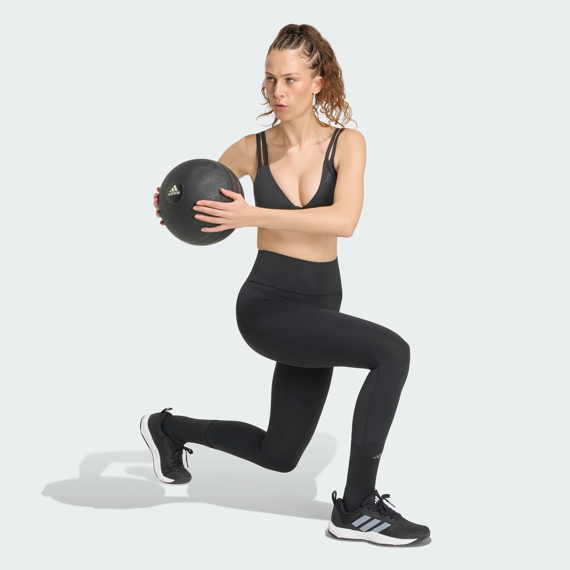 Top Deportivo adidas Reversible Optime Workout Twist Sujeción Ligera Mujer — imagen 8