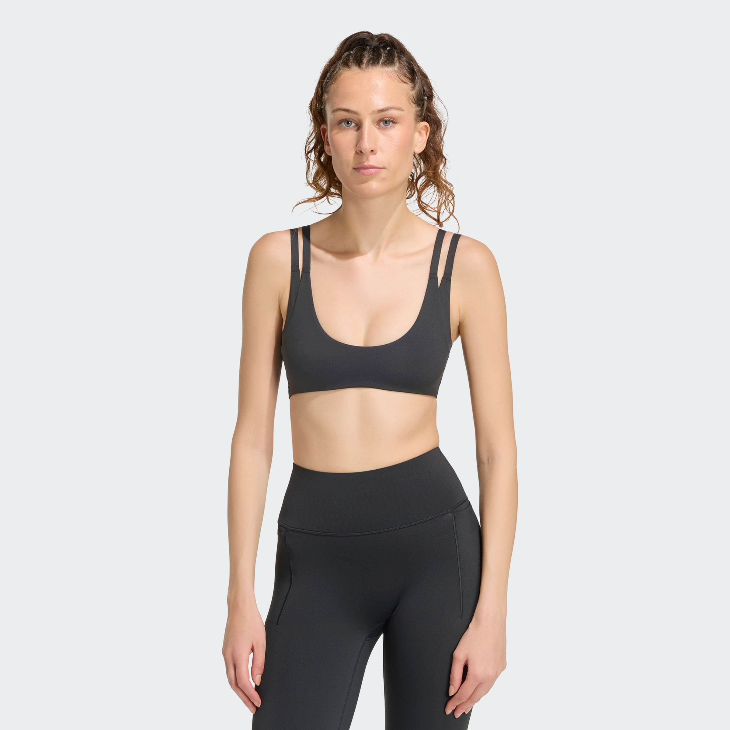 Top Deportivo adidas Reversible Optime Workout Twist Sujeción Ligera Mujer — imagen 10