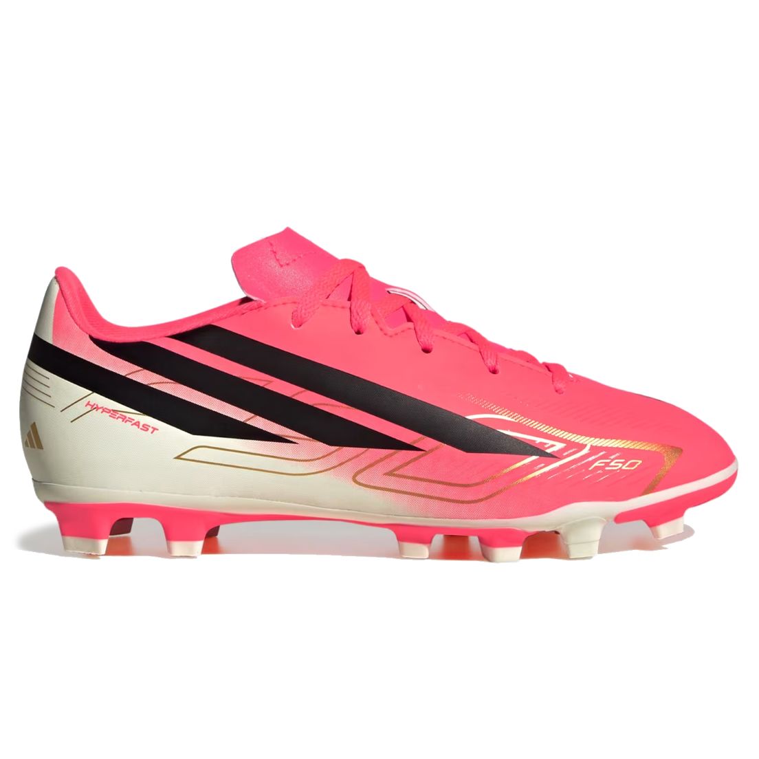 Botines adidas F50 Hyperfast Club Fg/Mg De Niños