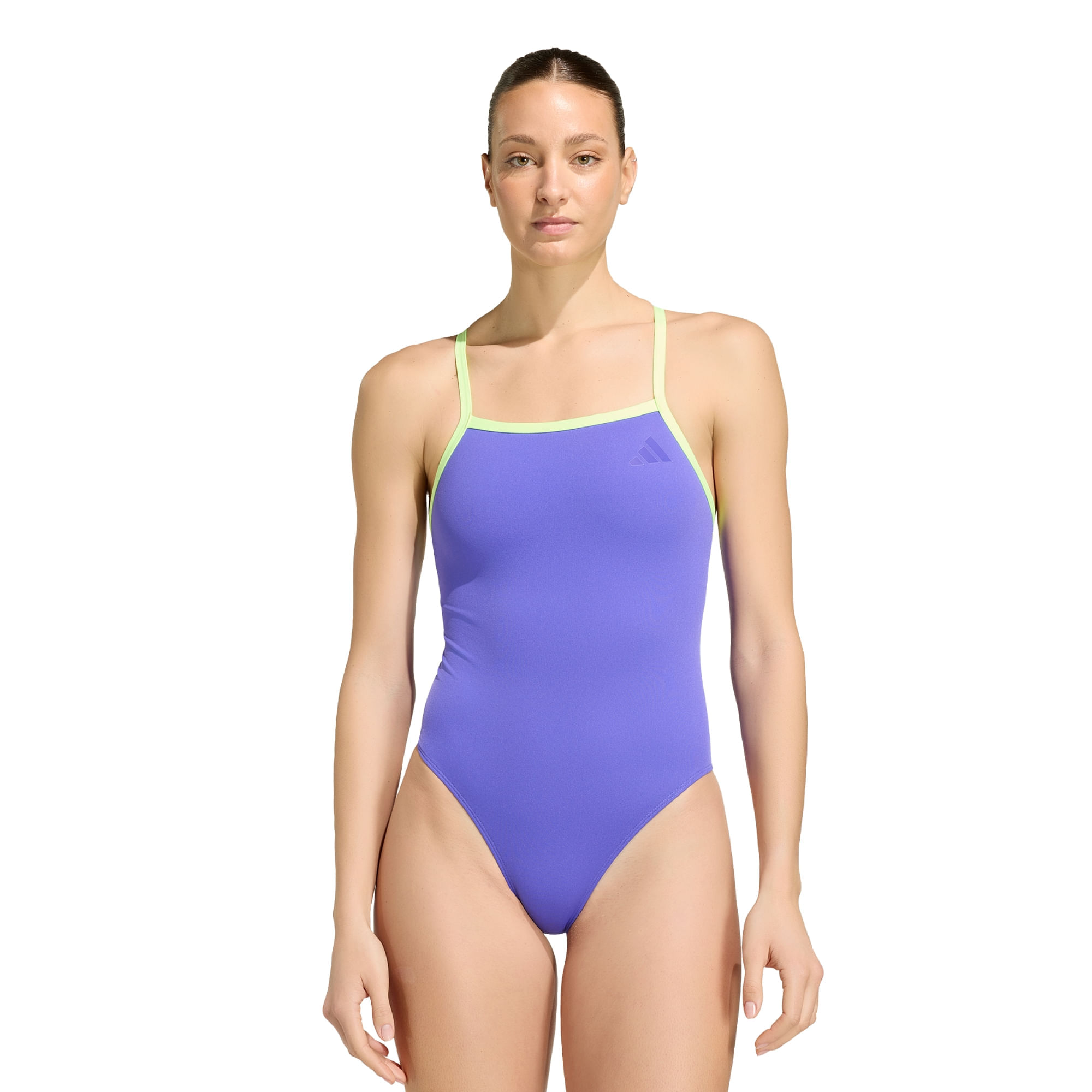 Trajes de Baño adidas Traje natación con tiras finas y espalda en V Mujer — imagen 2