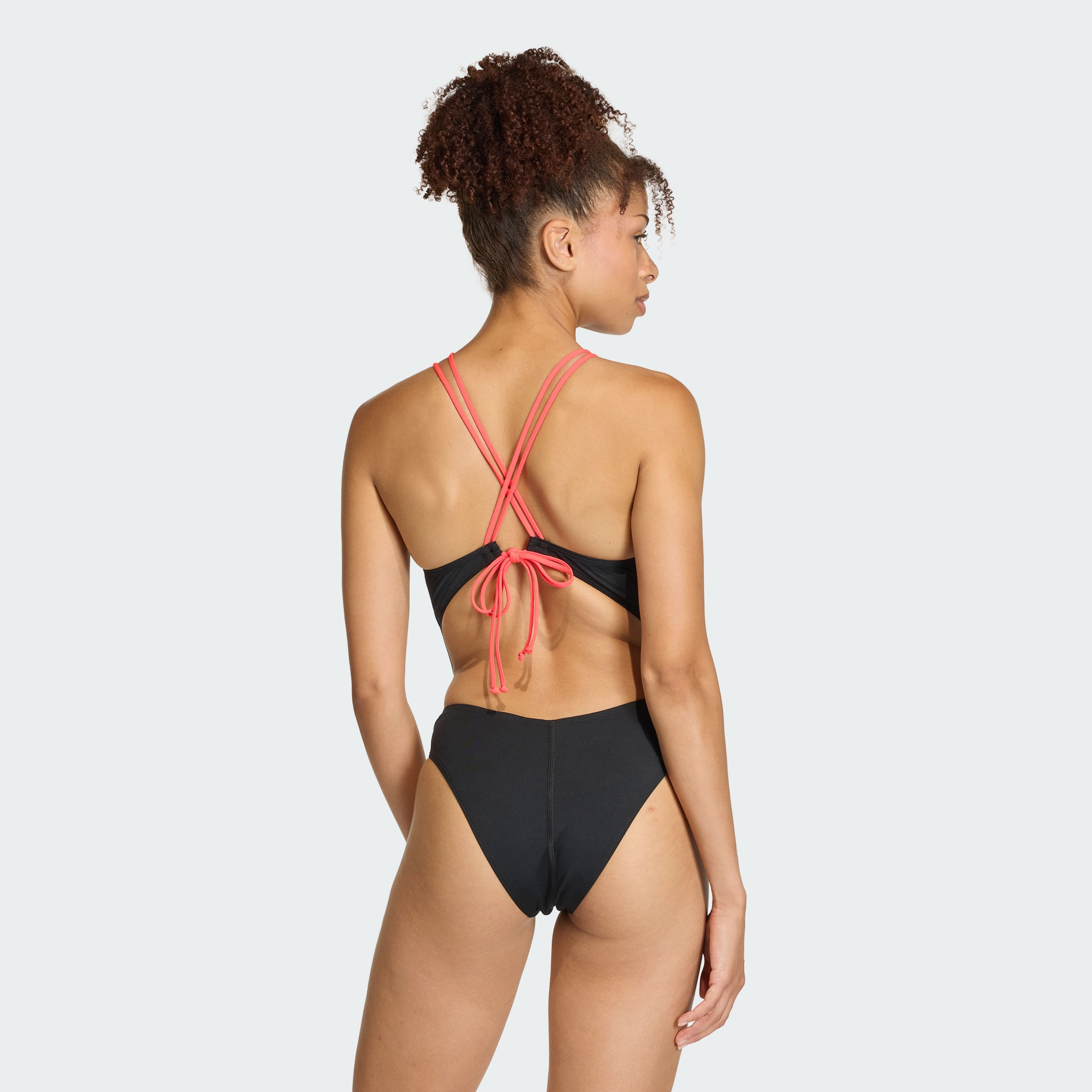 Trajes de Baño adidas TRAJE NATACIÓN RIPSTREAM 3 TIRAS AJUSTE CON Mujer — imagen 3