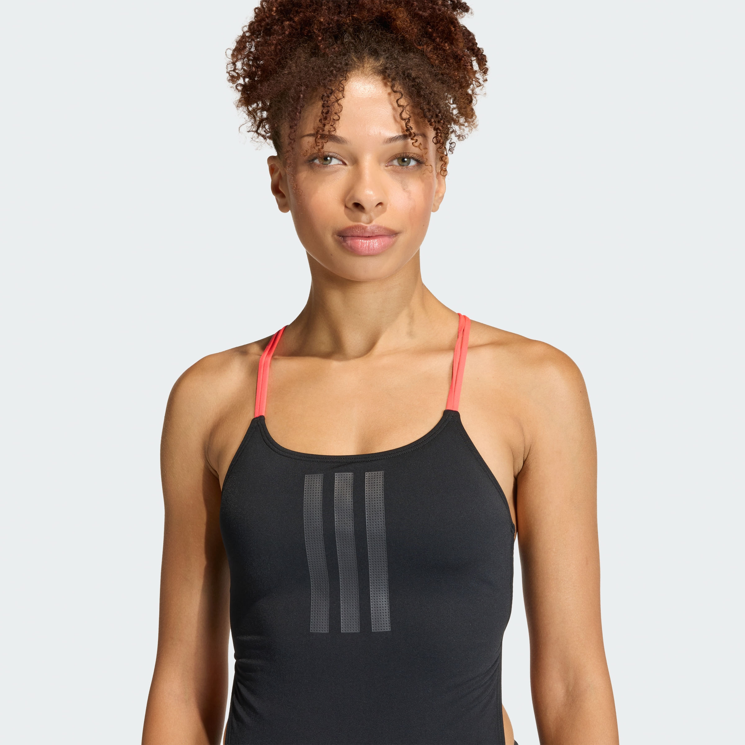 Trajes de Baño adidas TRAJE NATACIÓN RIPSTREAM 3 TIRAS AJUSTE CON Mujer — imagen 4