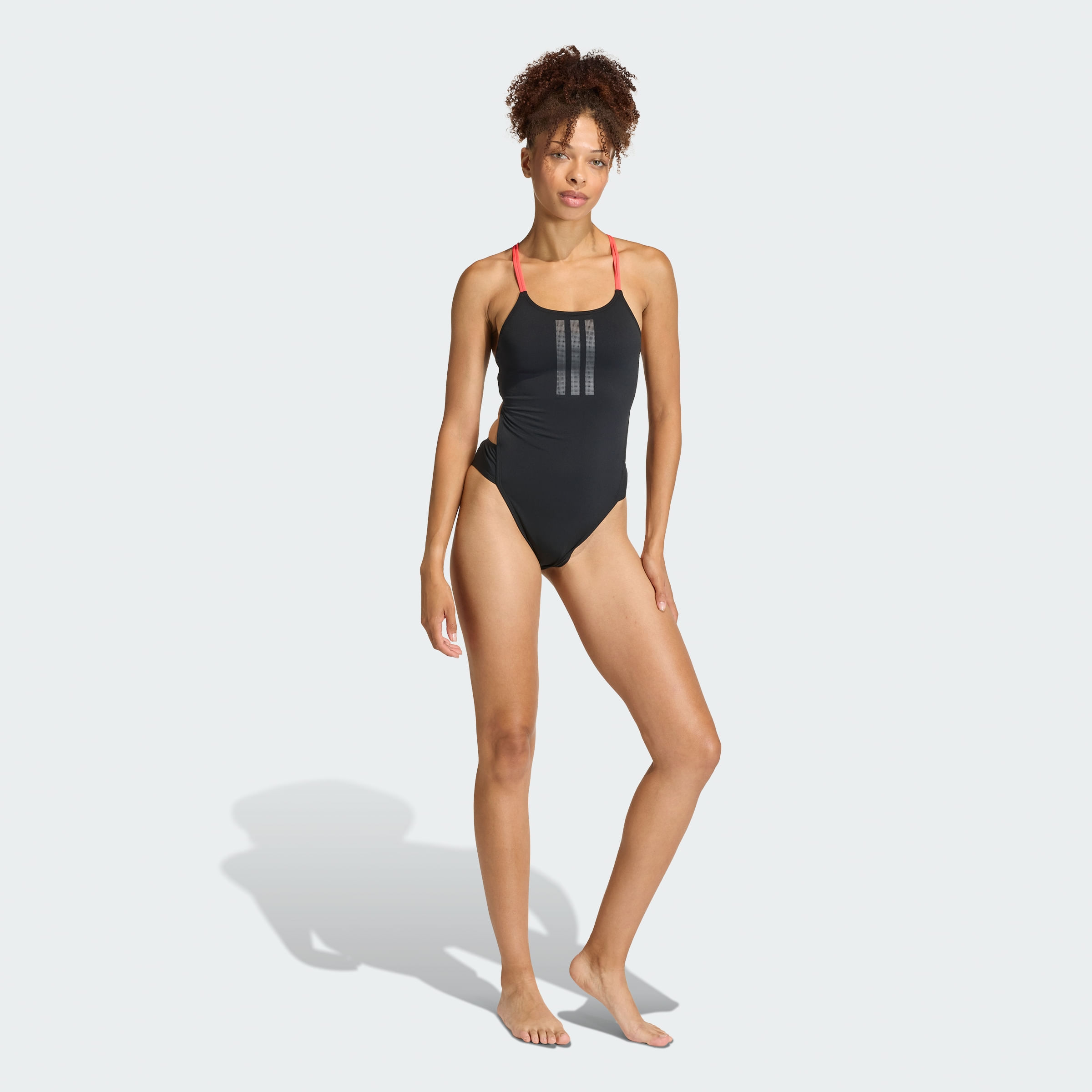 Trajes de Baño adidas TRAJE NATACIÓN RIPSTREAM 3 TIRAS AJUSTE CON Mujer — imagen 6