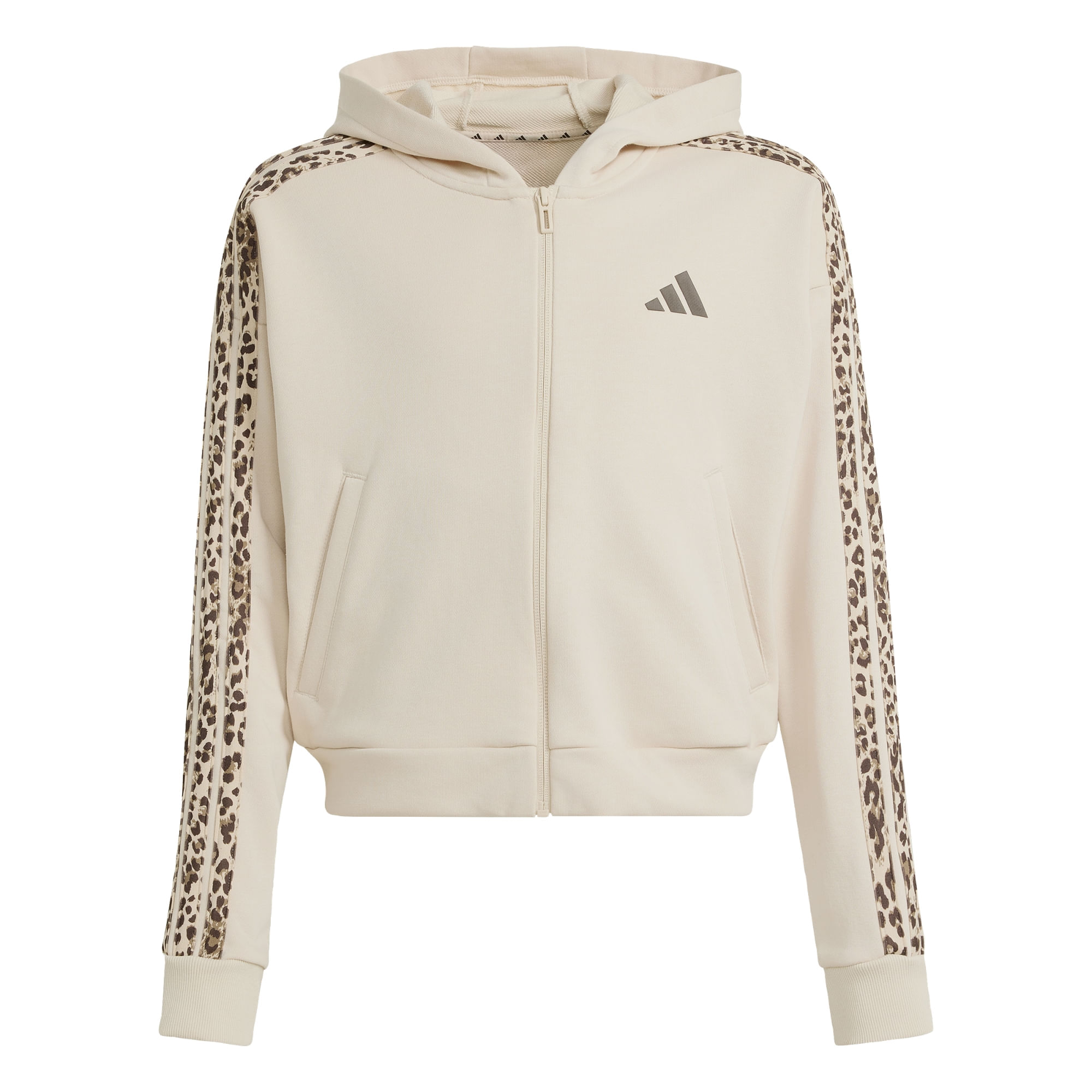 Campera adidas CON CAPUCHA SEASONALS ANIMAL CIERRE FRONTAL Niños