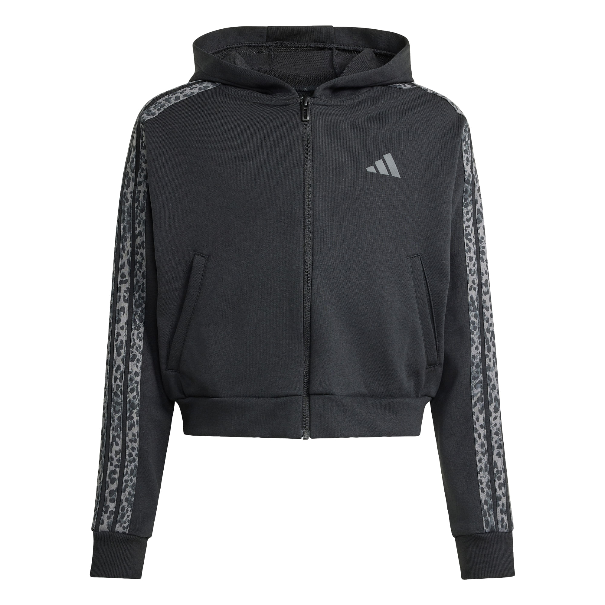 Campera adidas CON CAPUCHA SEASONALS ANIMAL CIERRE FRONTAL Niños