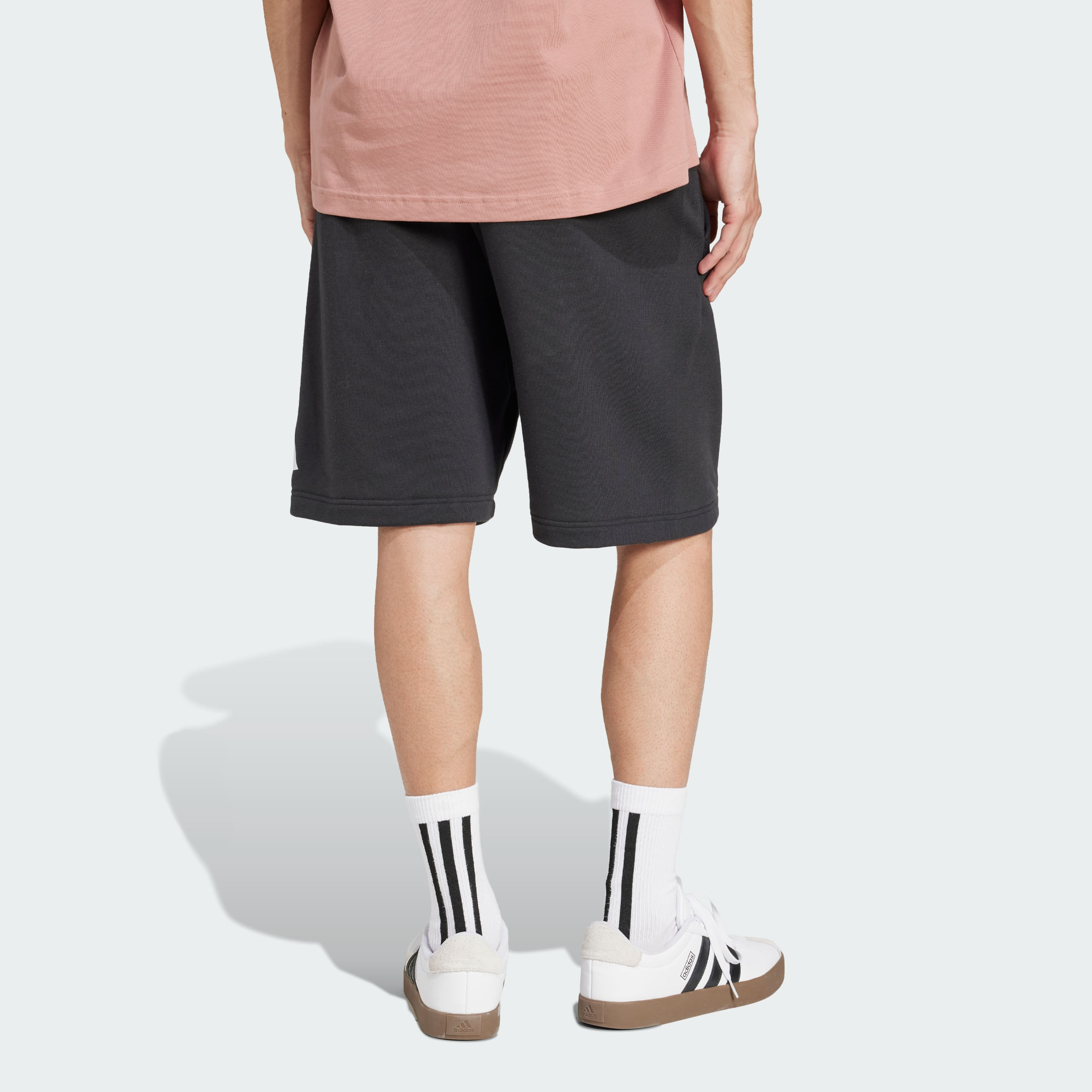 Short adidas Essentials de Felpa Francesa con gran Logo Hombre — imagen 3