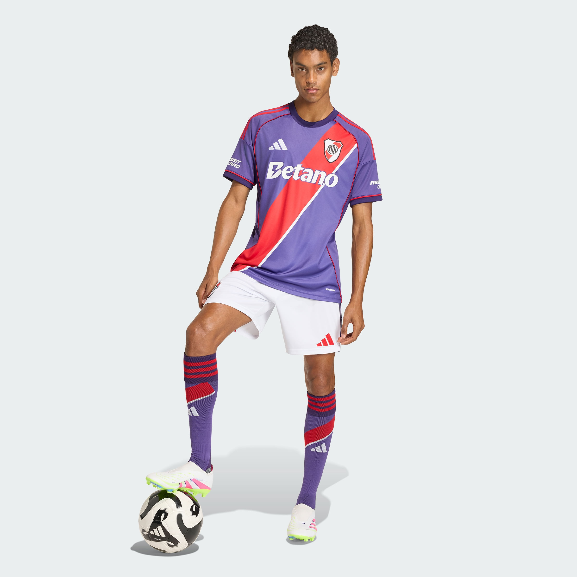Short adidas Tercer Uniforme River Plate 2026 Hombre — imagen 4