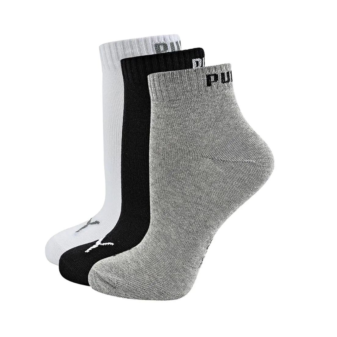 Medias Puma Quarter X3 Unisex — imagen 3
