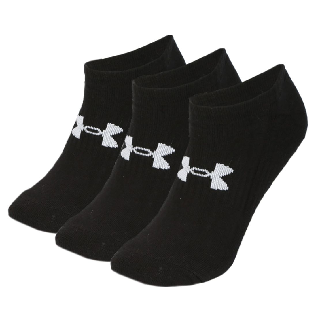 Medias Under Armour Core No Show Pack X3