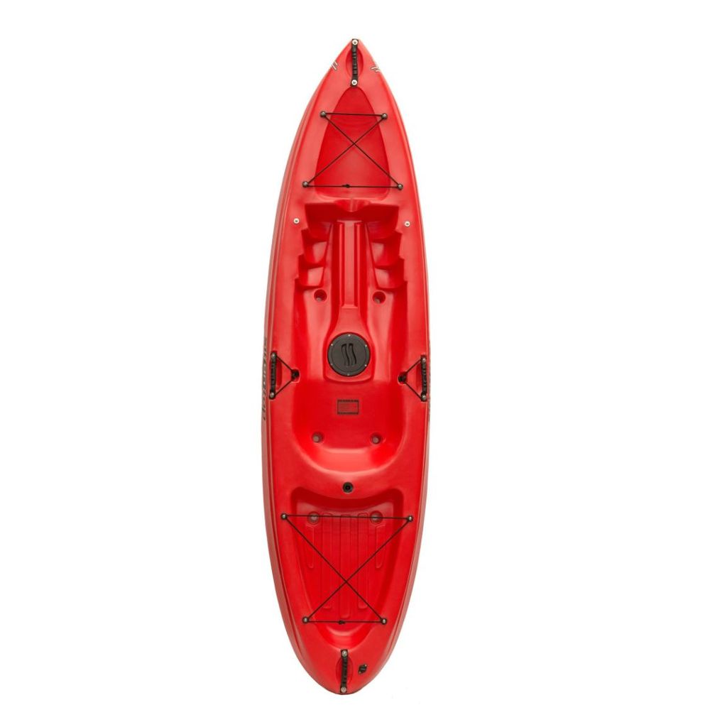 Kayak Sit On Top Honu Con Remo Para 1 Persona Color: Rojo - Talle: unico