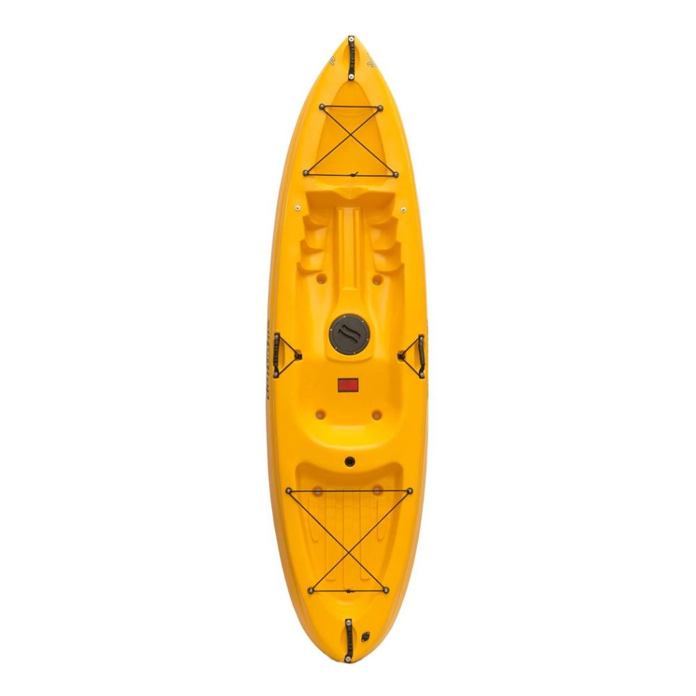 Kayak Sit On Top Honu Con Remo Para 1 Persona Color: Amarillo - Talle: unico