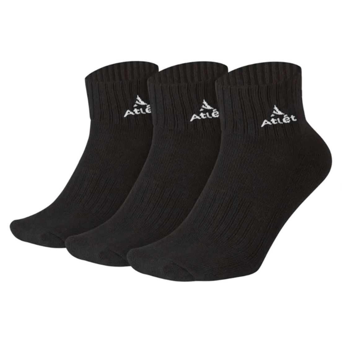 Medias Atlét Quarter Pack X 3 De Hombre