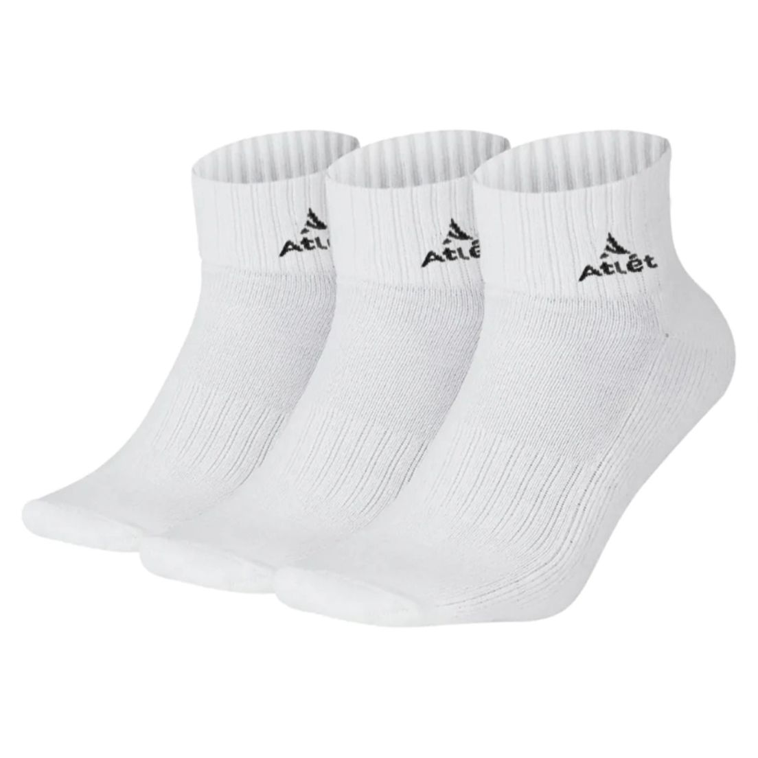 Medias Atlét Quarter Pack X 3 De Hombre